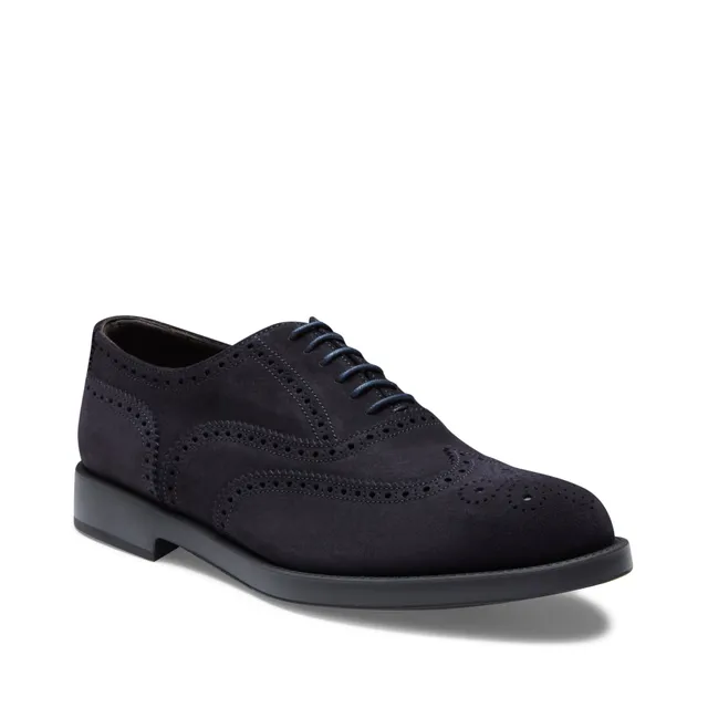 F.lli Rossetti Francesina 47493 brogue uomo marine suede