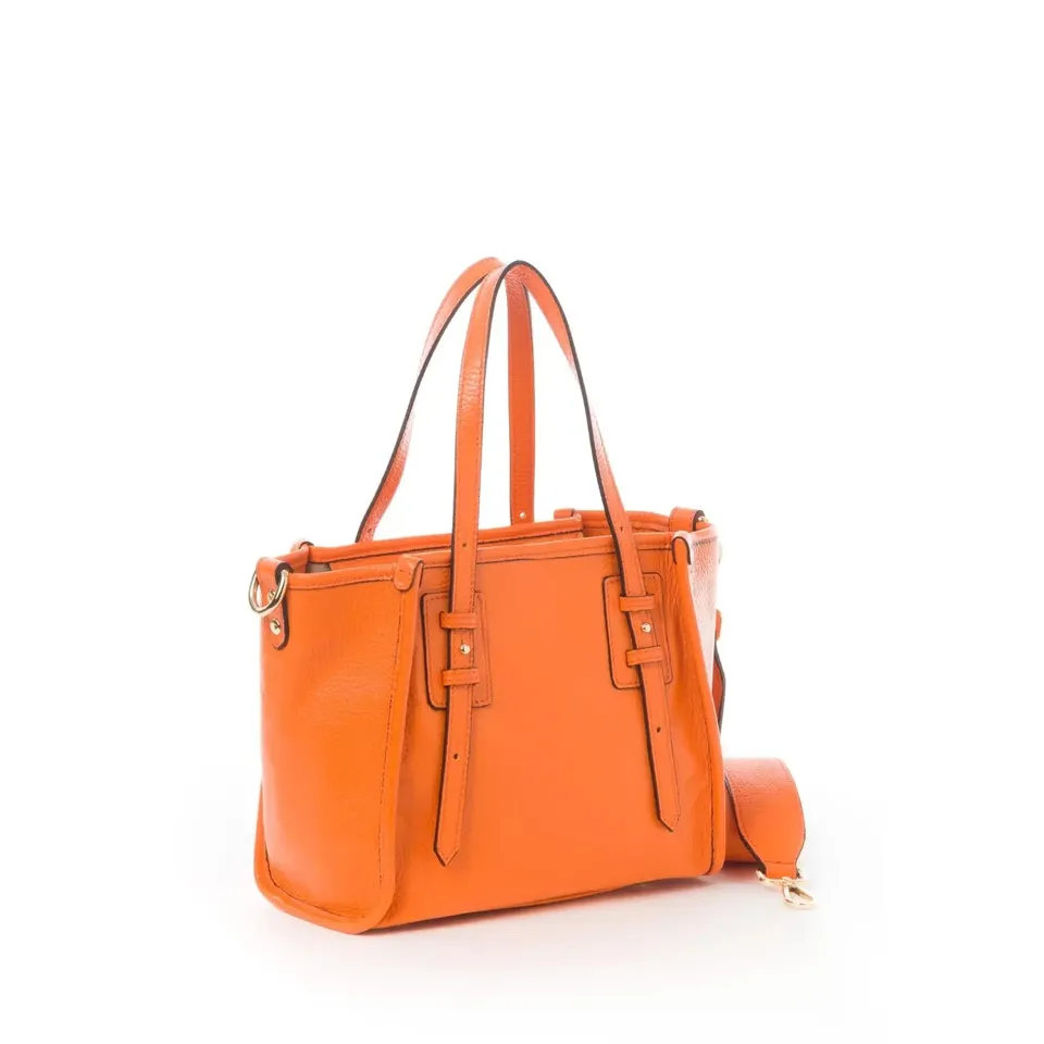 Sandro Barbera & Figli C20 Orange borsa arancione pelle
