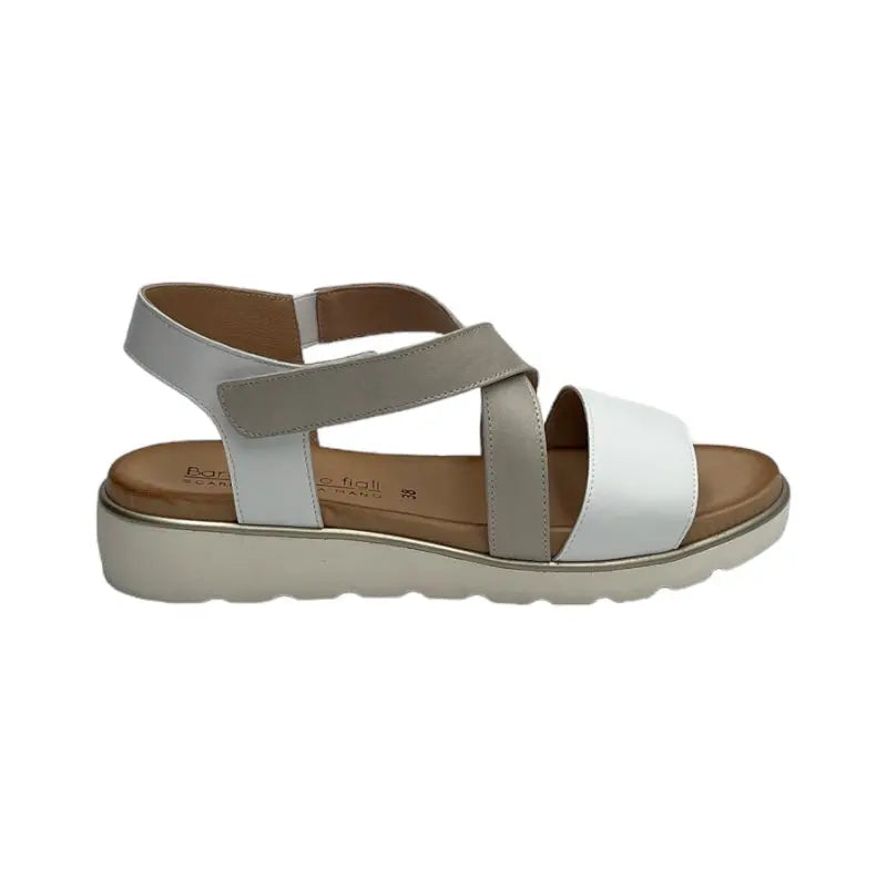 Sandro Barbera 1000 Sandali Donna Pelle Bianco Perlato 38