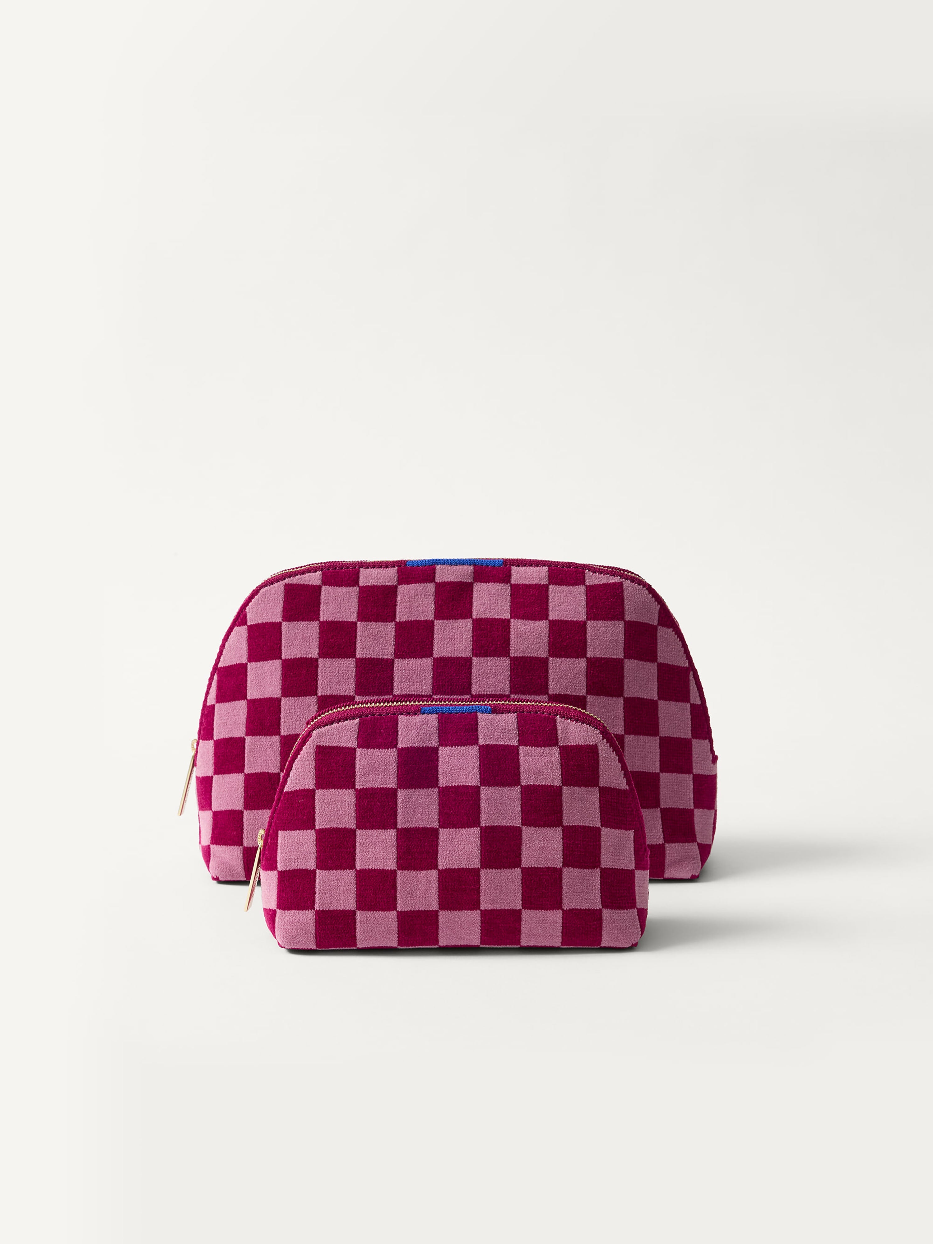 Rothy's The Vanity Set pochette ReVelvet Orchid 2 pezzi