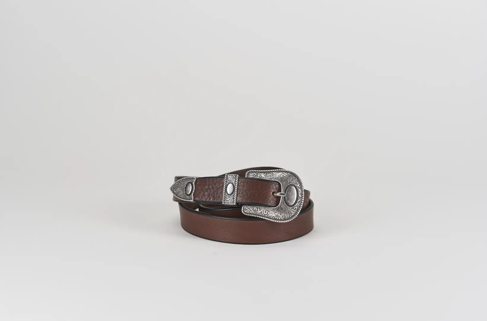 Sandro Barbera 007 25 cintura pelle marrone cuoio unisex