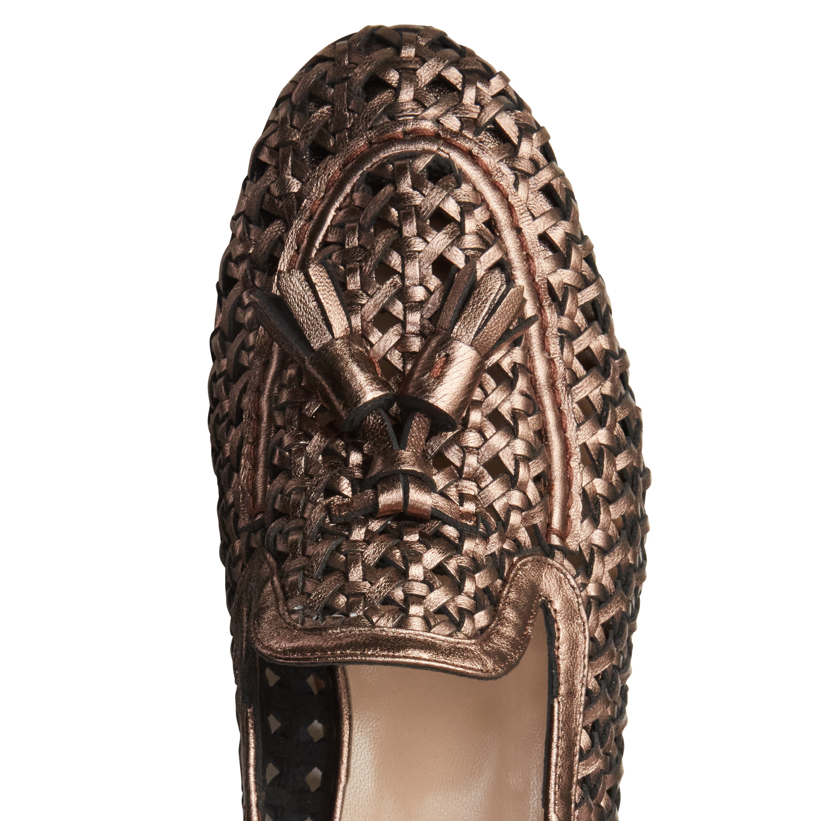 F.lli Rossetti Brera 66903 Mocassino Pelle Donna Bronzo Intreccio