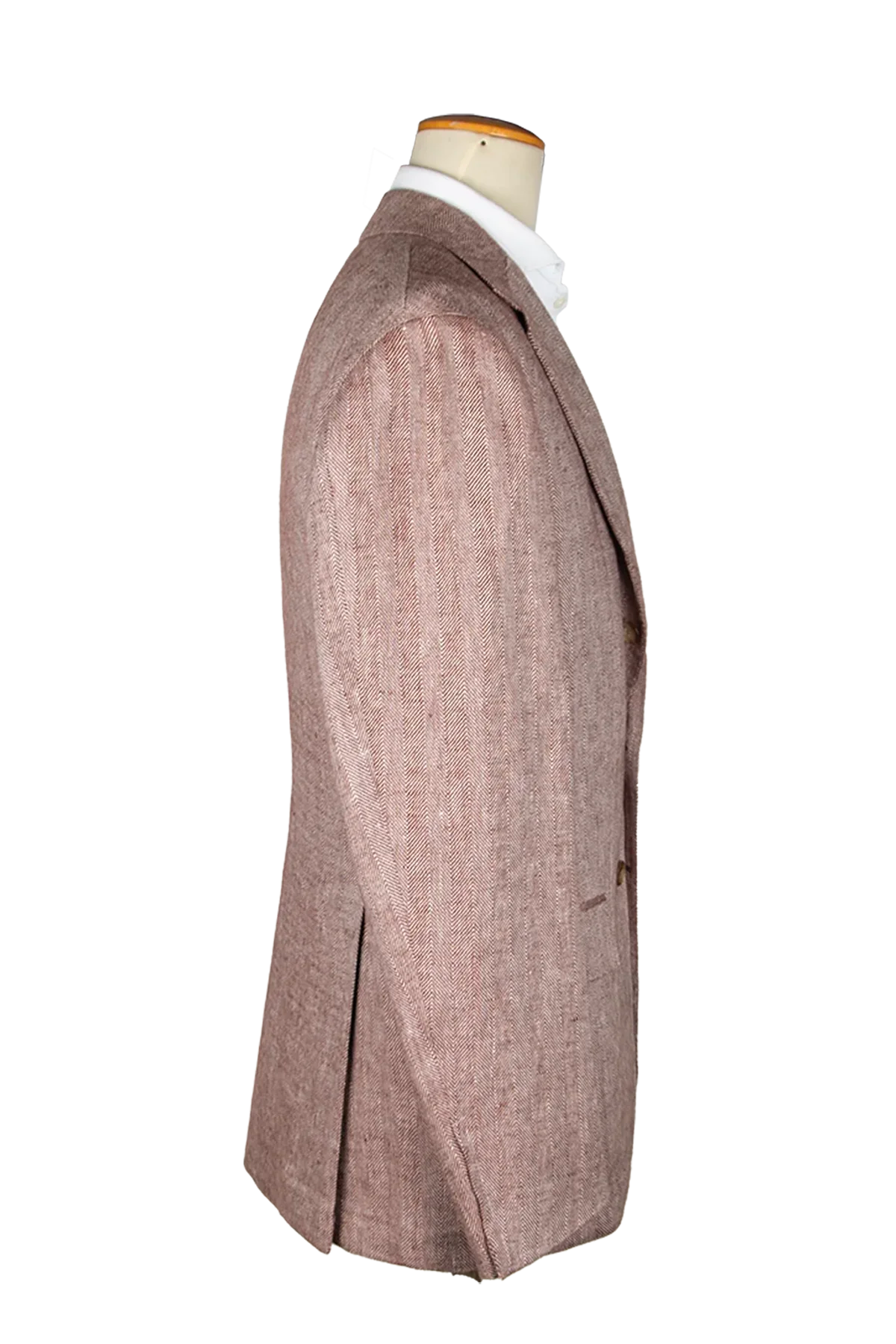 Stefano Bemer Blazers giacca lino rosé spigata SV2103