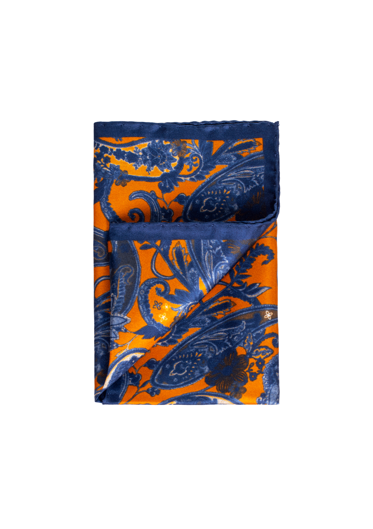 Stefano Bemer Pocket Squares SV5004 seta paisley floreale
