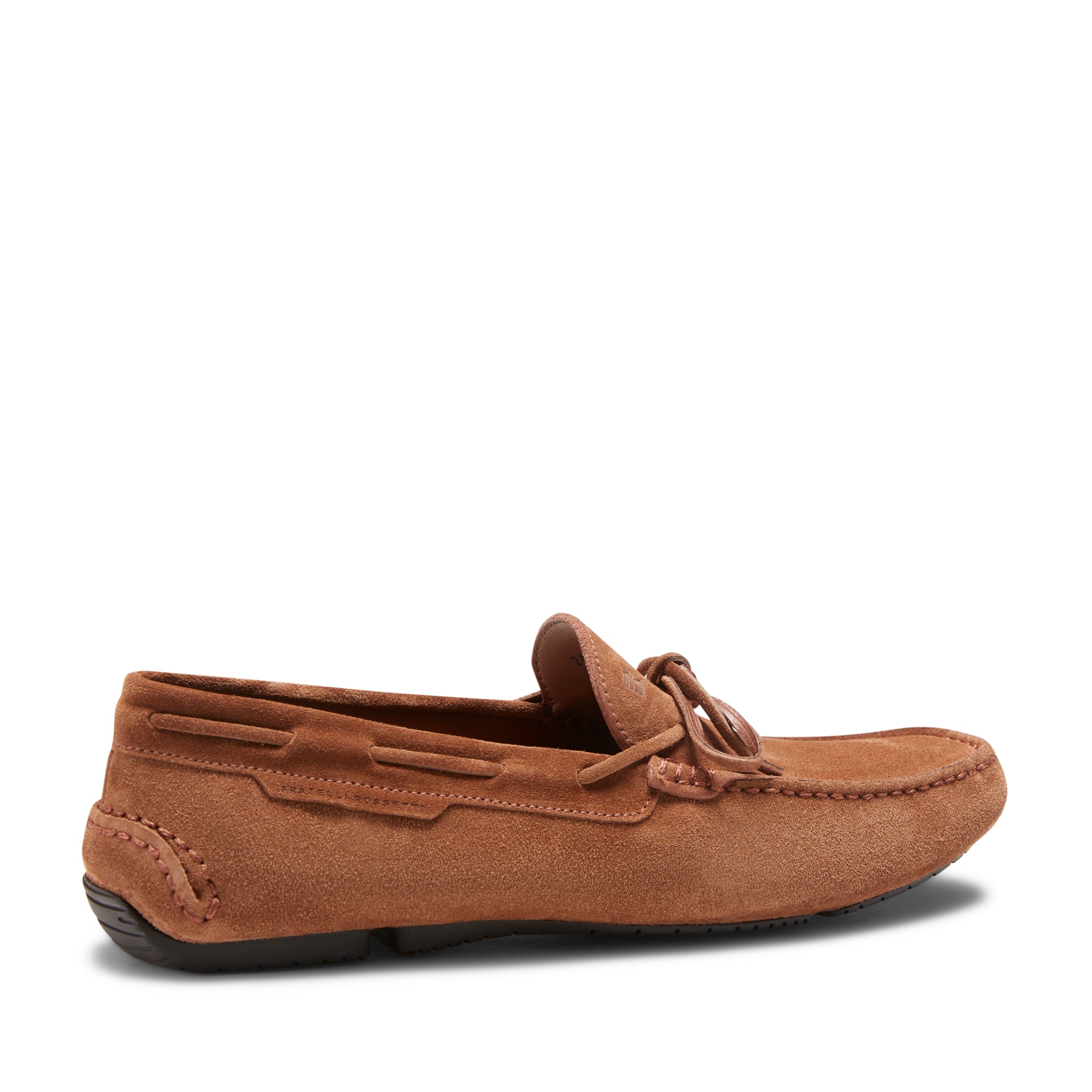 F.lli Rossetti Driver mocassino suede cognac uomo