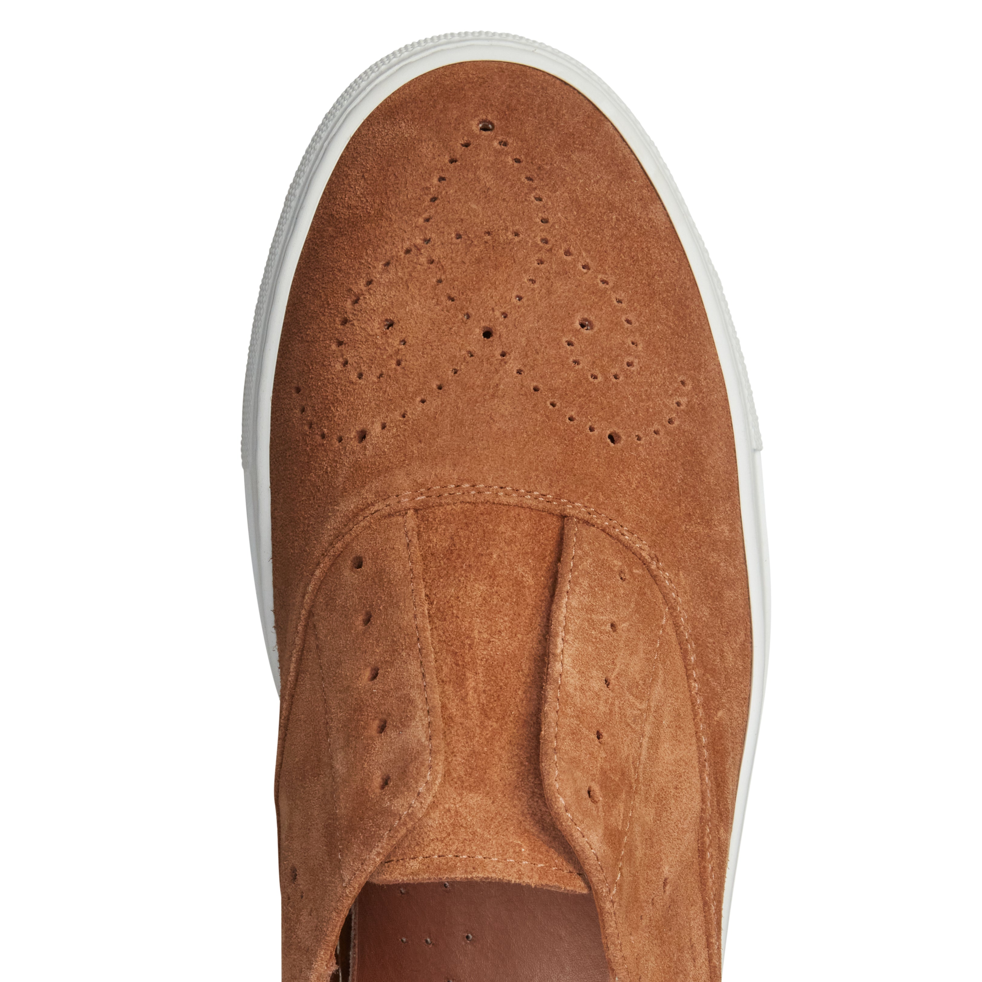 F.lli Rossetti Hobo Sport 45813 Sneaker Suede Uomo Tabacco
