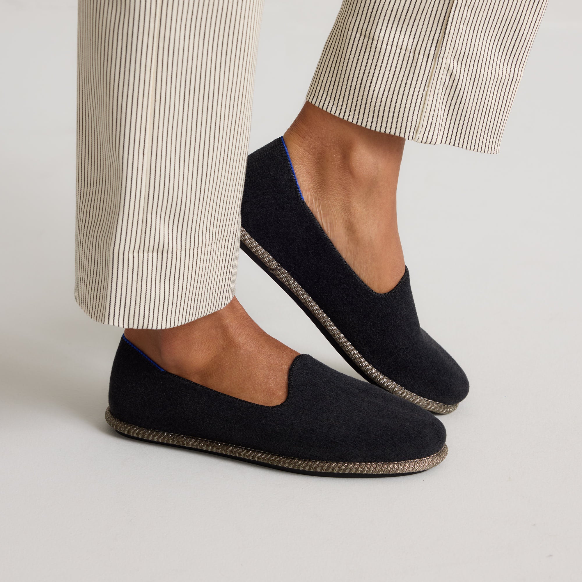Rothy's The Cruiser Loafer mocassini donna ReVelvet Black velluto