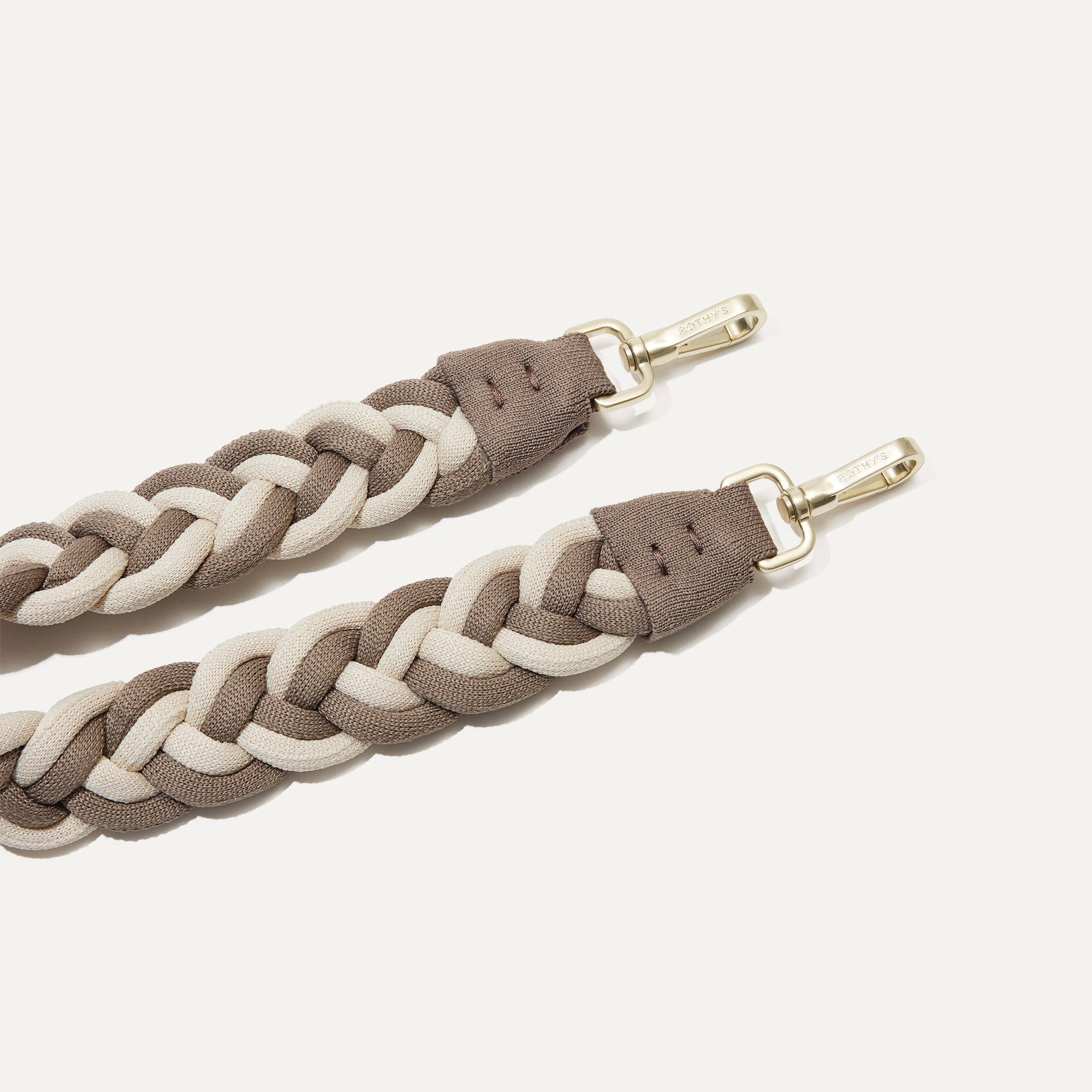 Rothy's The Shoulder Strap tracolla Cream Cocoa Braid beige