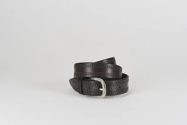 Sandro Barbera 010 35 cintura cuoio moro 4 cm