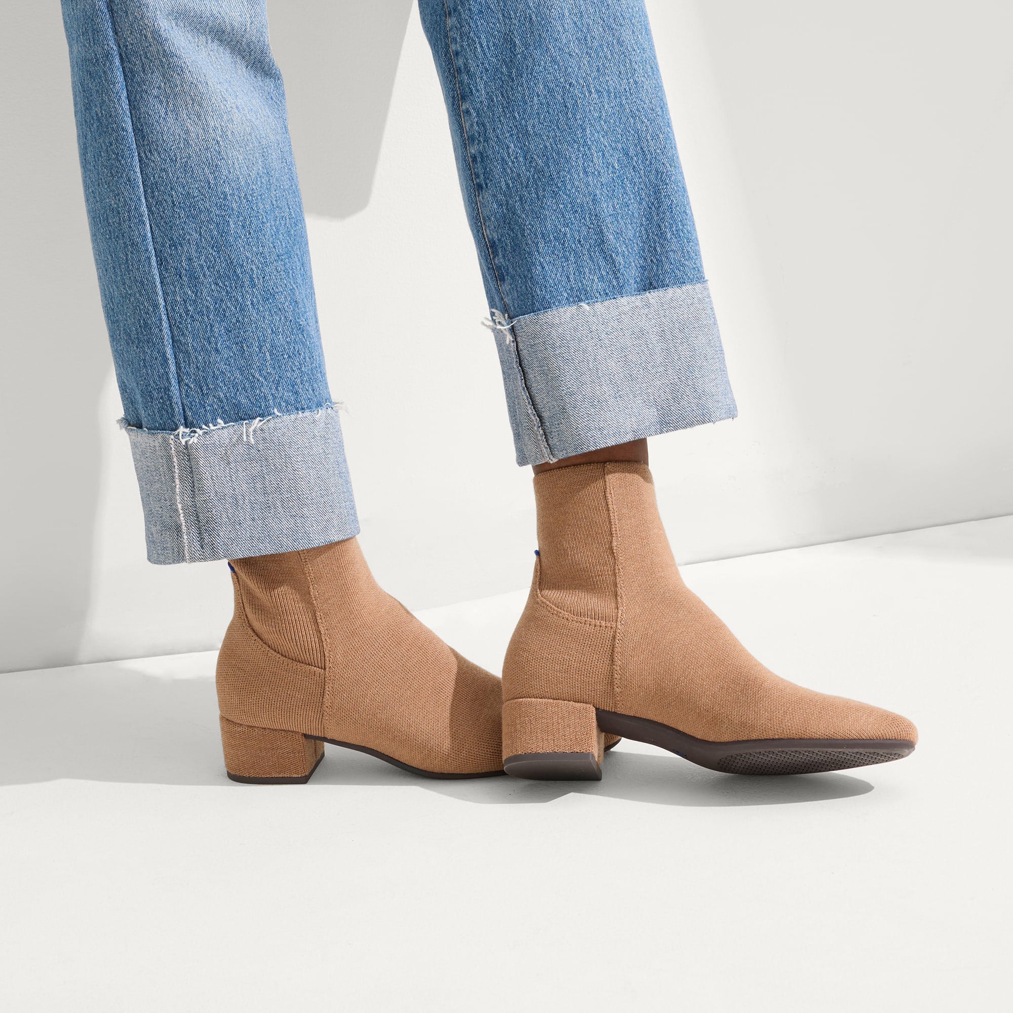 Rothy's The Classic Boot stivaletti donna tobacco marrone