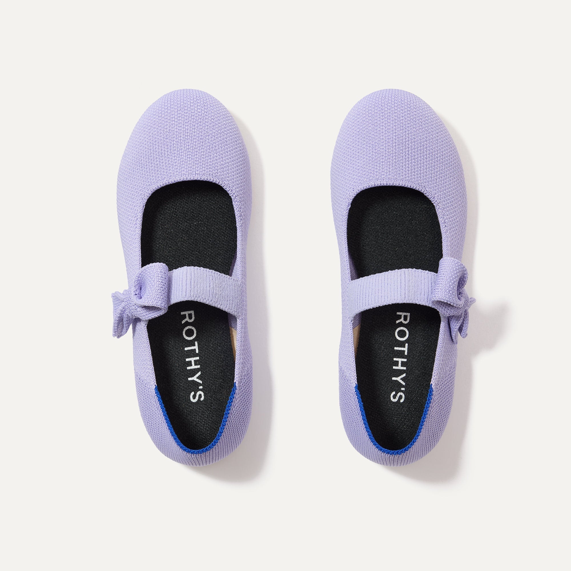 Rothy's Kids Tux Bow Mary Jane ballerine bambina Soft Orchid fiocco