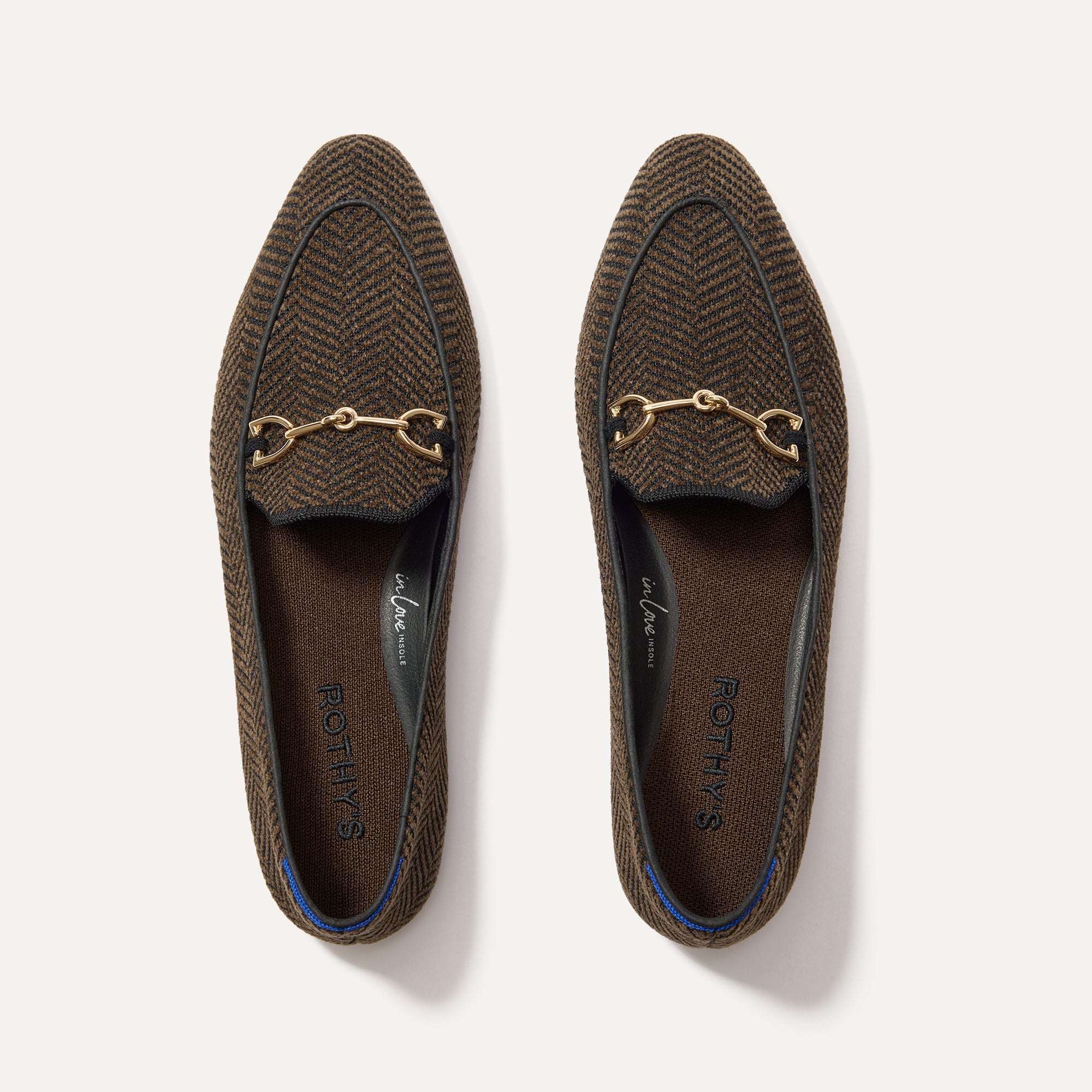 Rothy's Double Bit Loafer mocassini Blue Bird morsetto