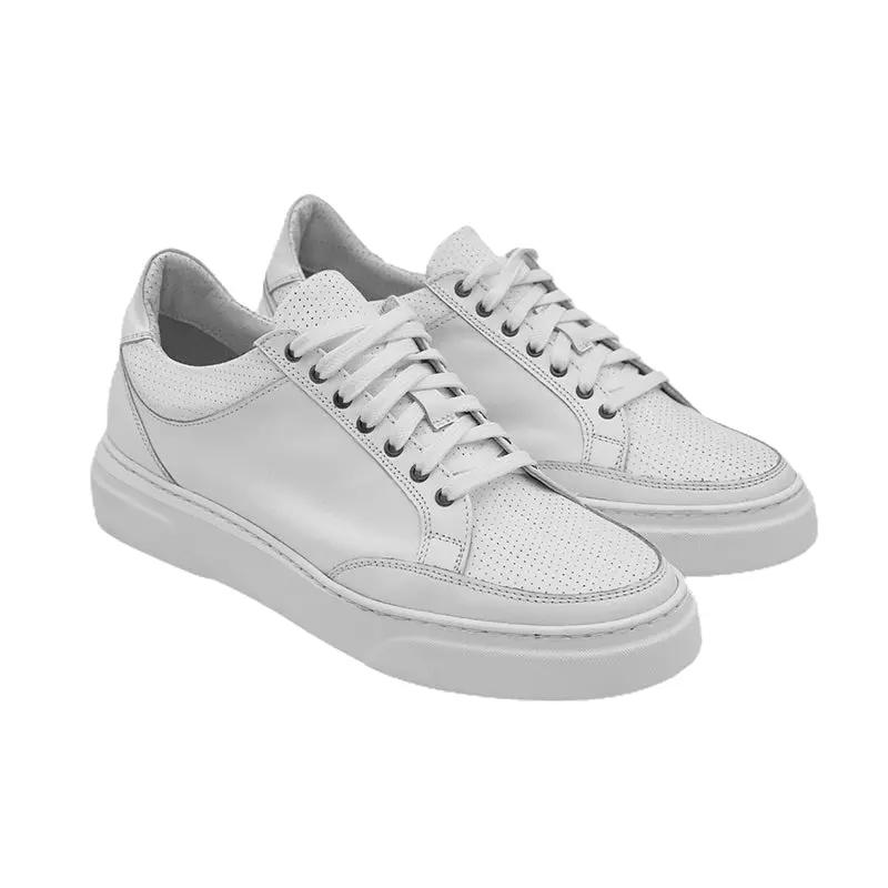 Sandro Barbera & Figli 1425 Airing White sneaker uomo bianco