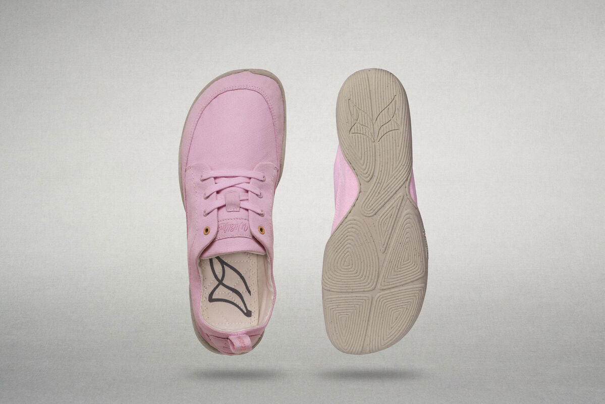 Wildling Prunus scarpe barefoot cotone rosa chiaro