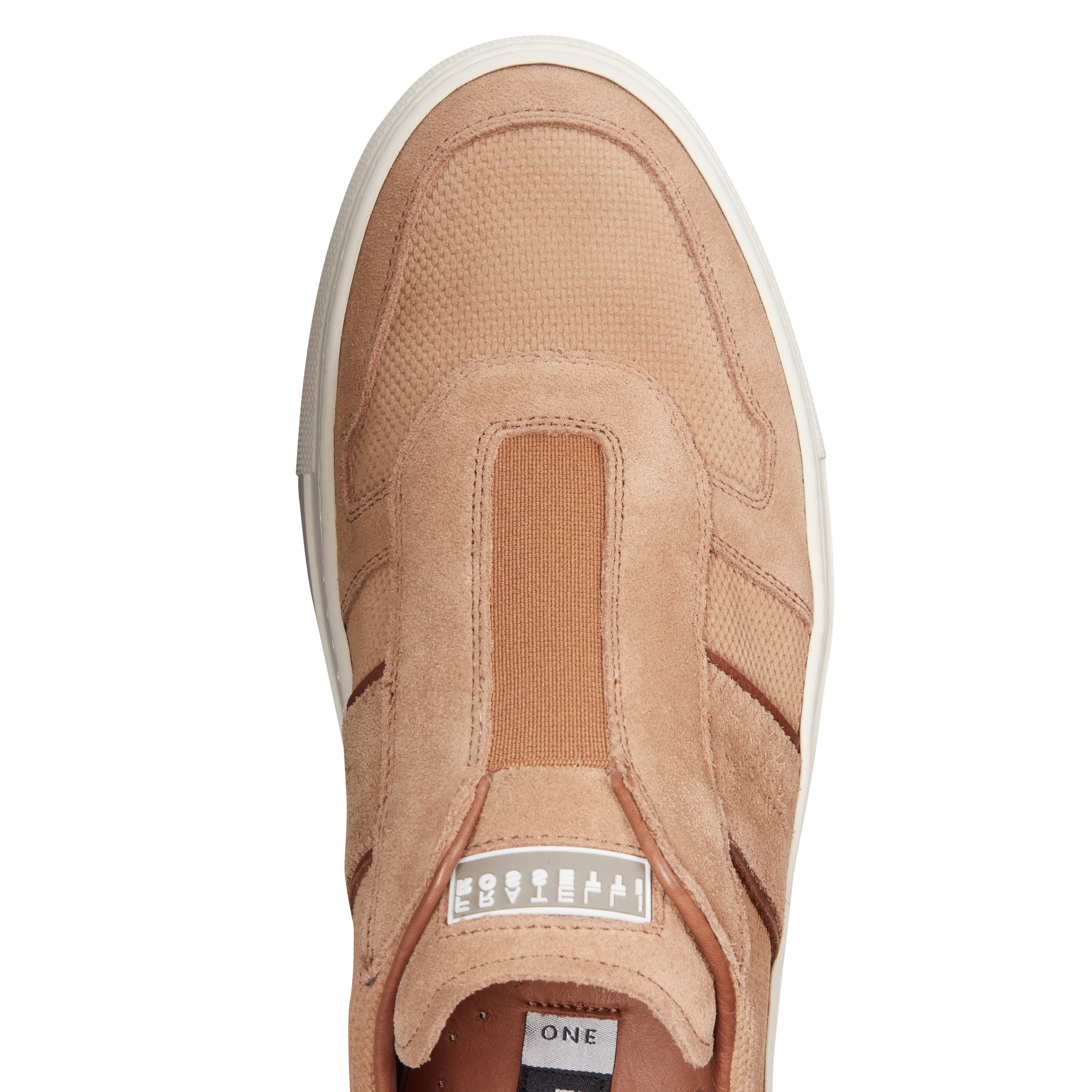 F.lli Rossetti One Sneaker Uomo Scamosciata Beige 47402