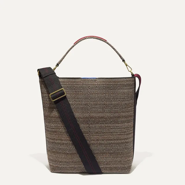 Rothy's The Bucket Bag borsa secchiello cacao spigato