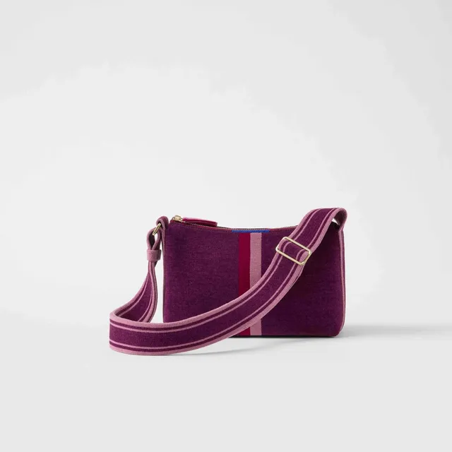 Rothy's The Casual Crossbody borsa a tracolla ReVelvet Orchid viola