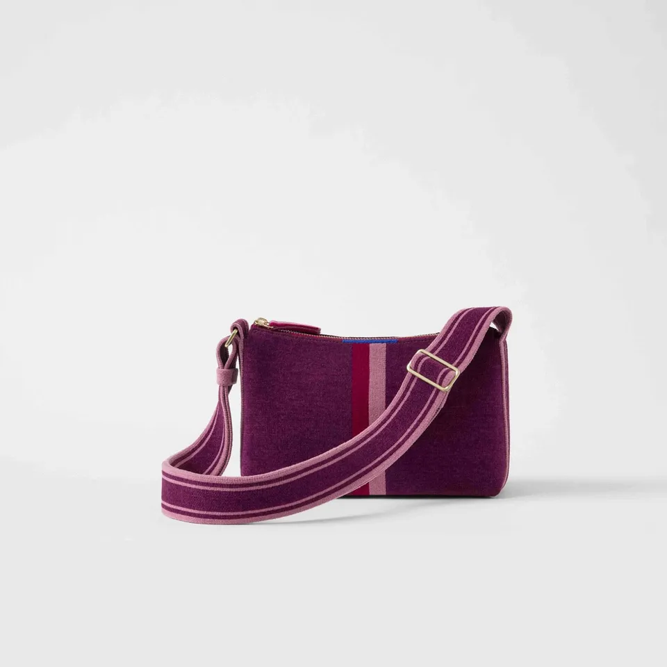 Rothy's The Casual Crossbody borsa a tracolla ReVelvet Orchid viola