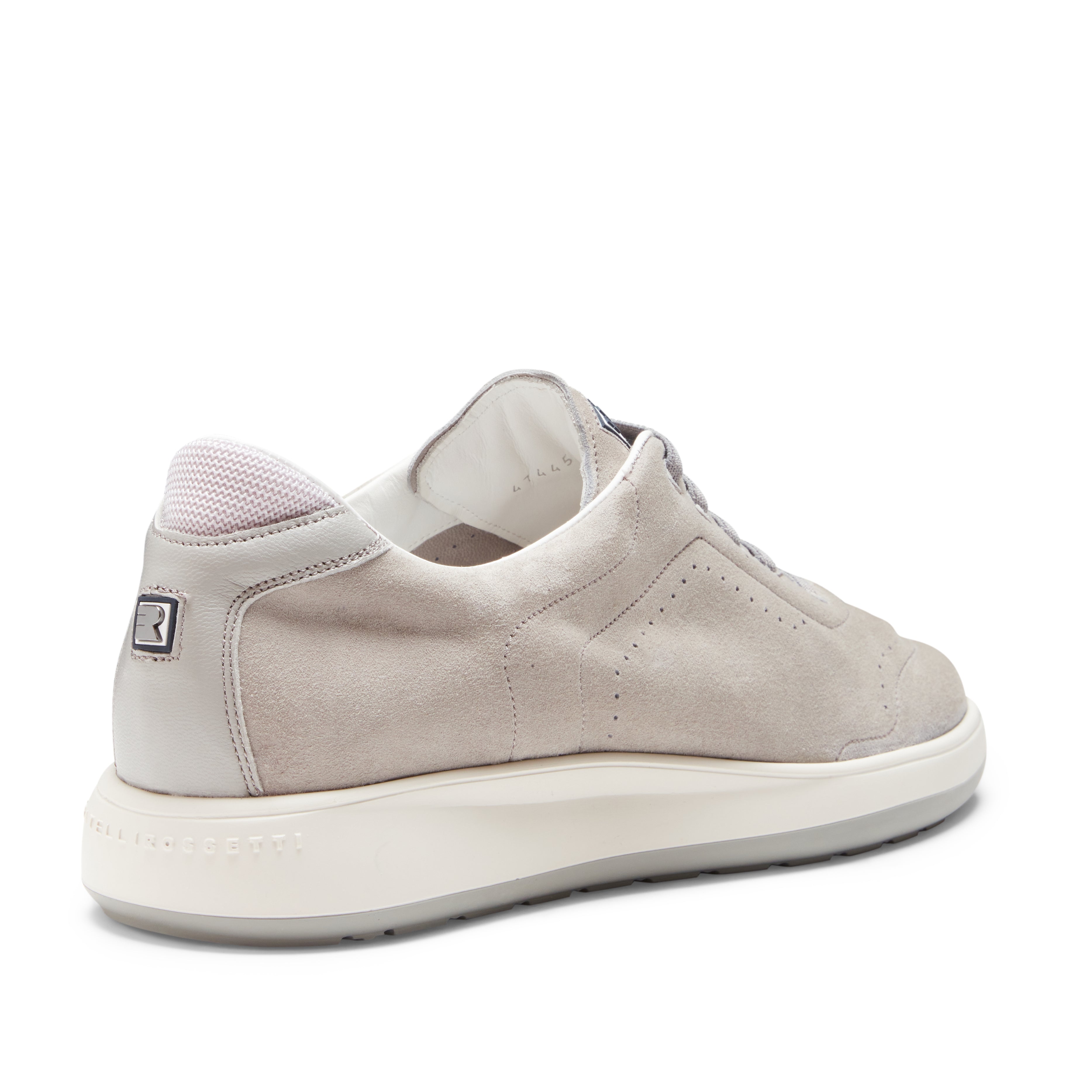 F.lli Rossetti 47445 Sneaker Suede Uomo Acciaio Gomma