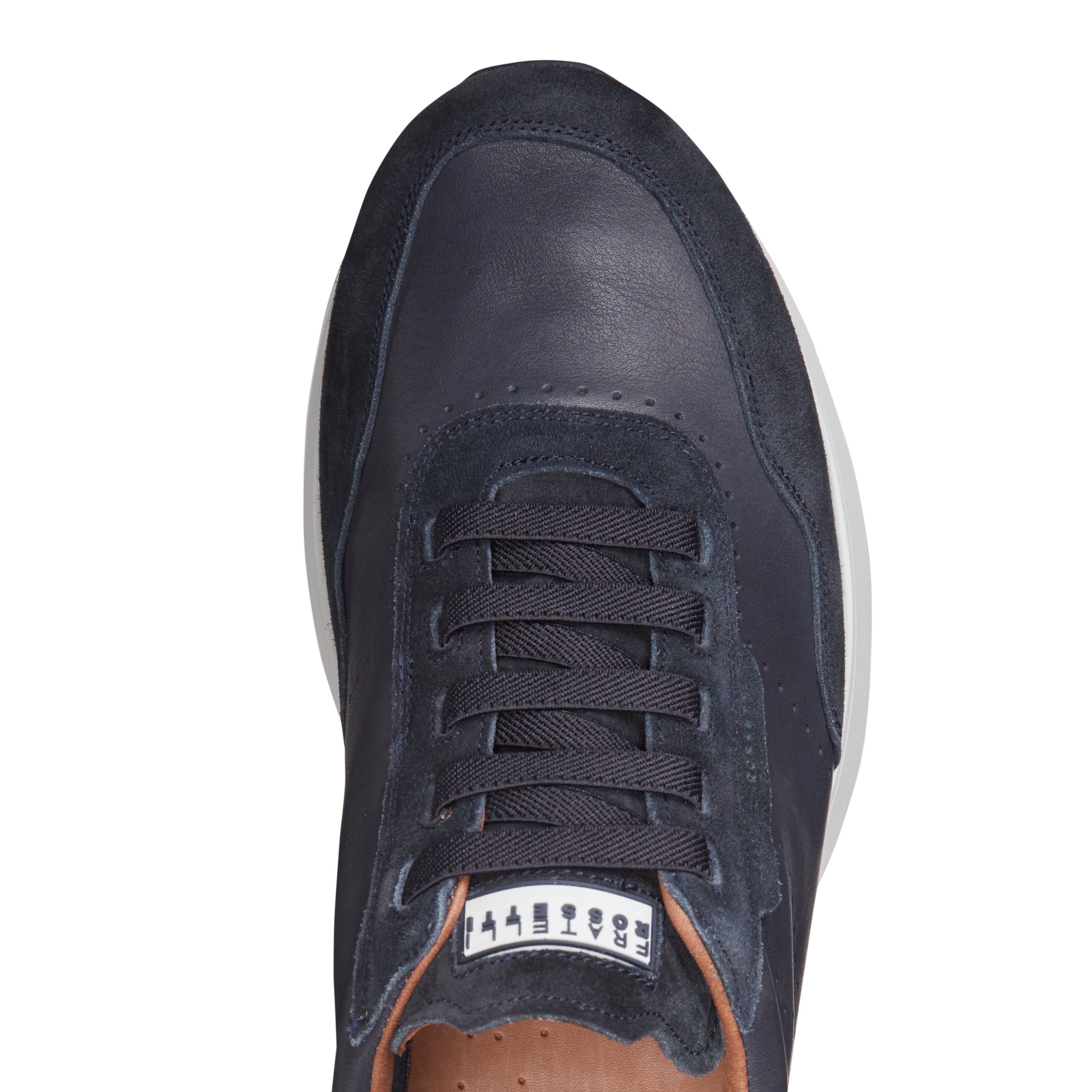 F.lli Rossetti 47442 Sneaker Uomo Blu Copiativo Pelle Suede