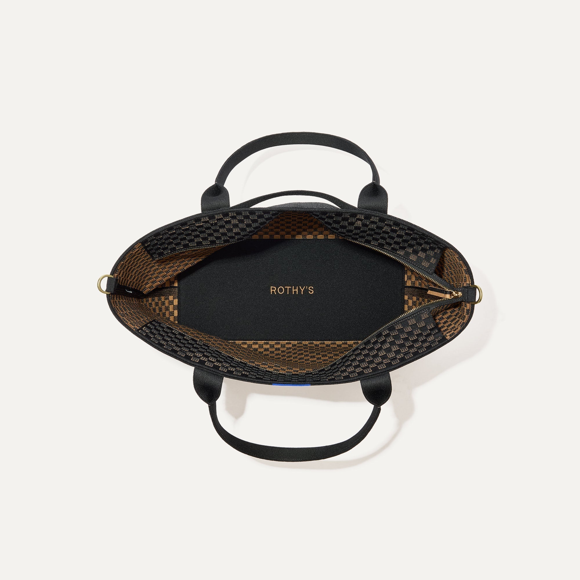 Rothy's The Zip Travel Tote borsa viaggio Night Song con zip