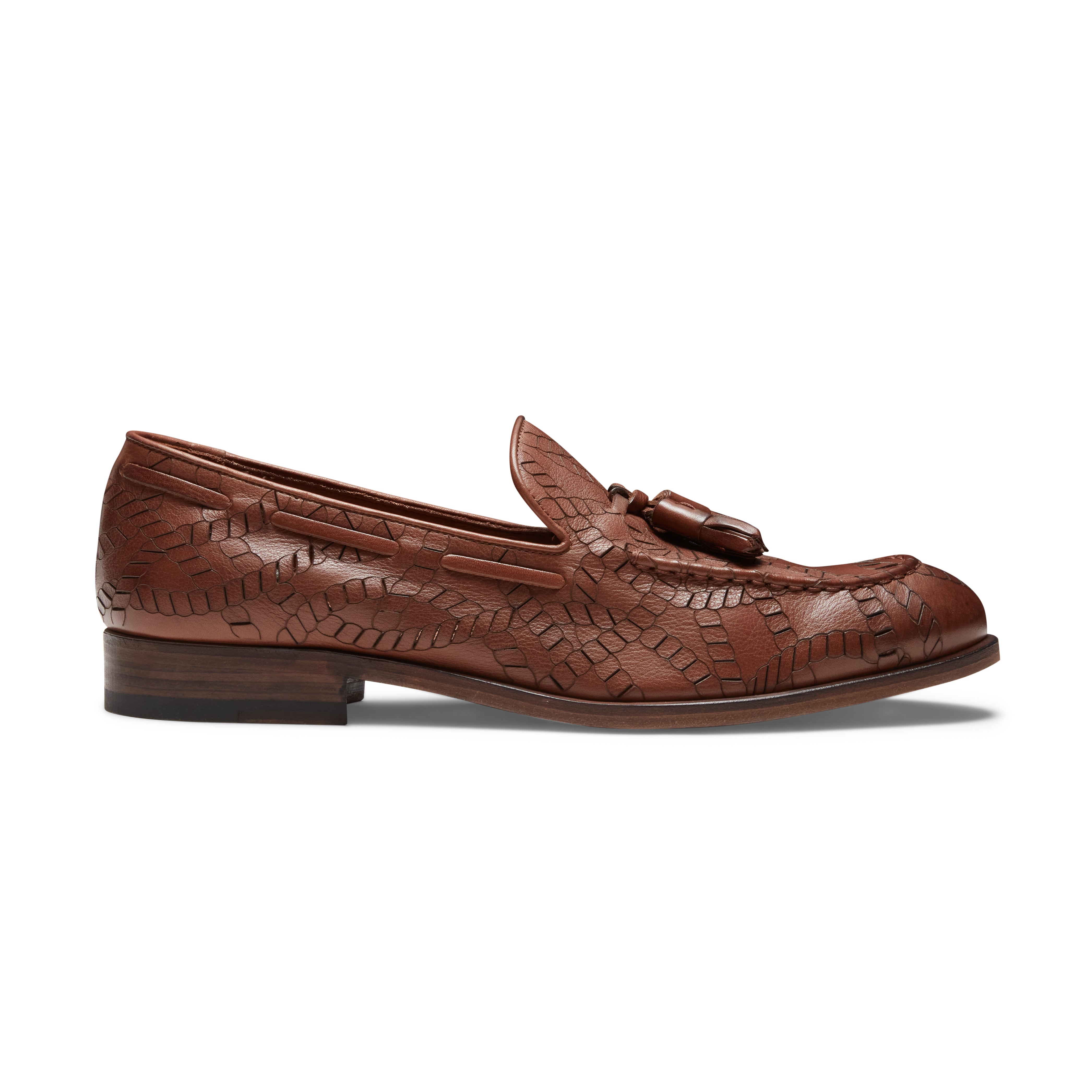 F.lli Rossetti Brera 15161 mocassino uomo mandorla laser