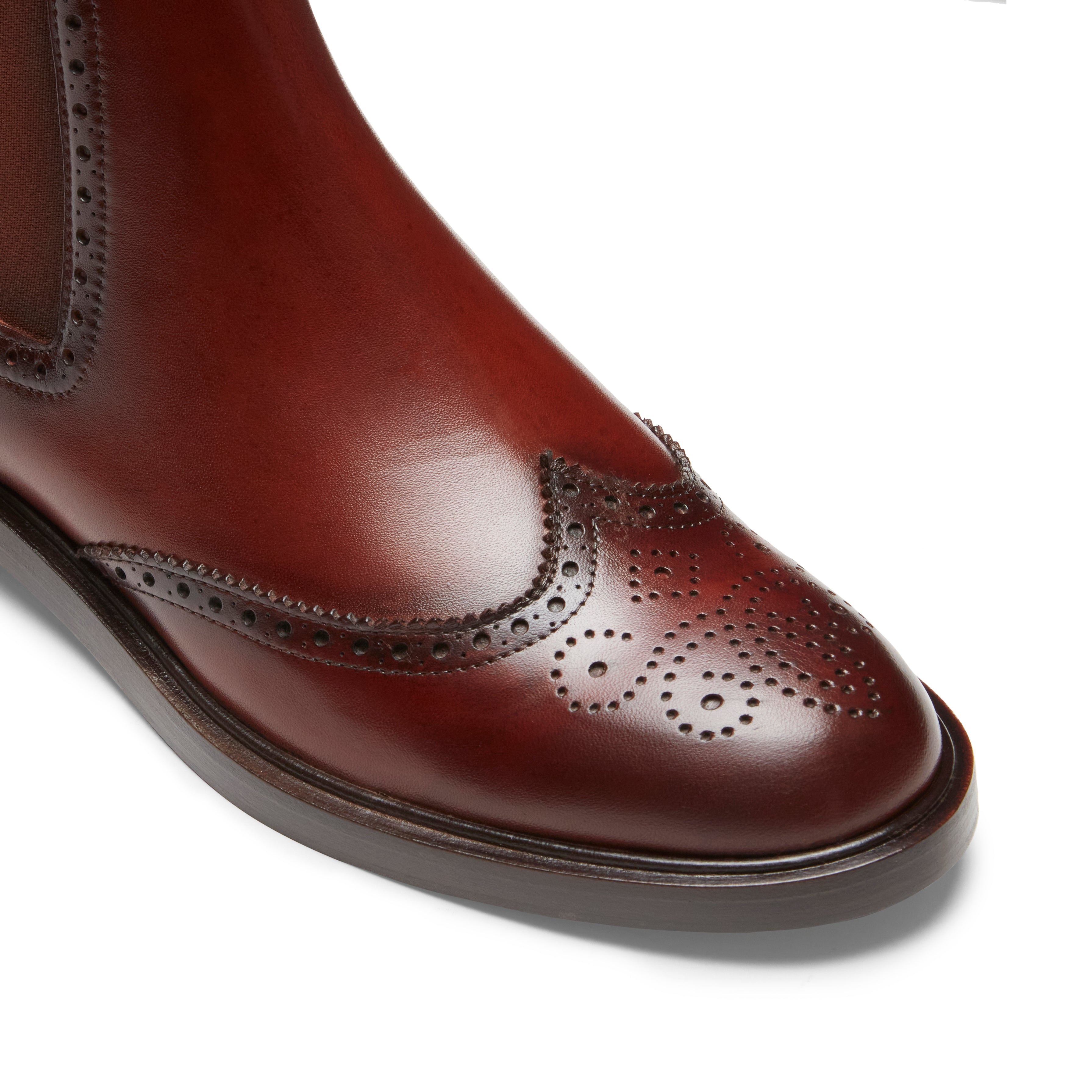 F.lli Rossetti 67945 Chelsea Brogue Stivale Donna Pelle Mandorla