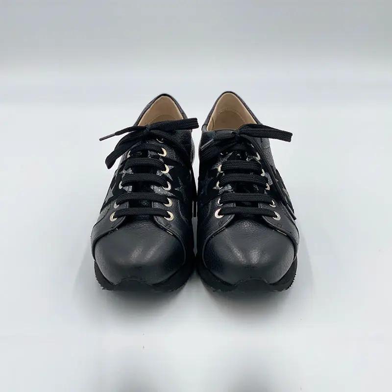 Sandro Barbera Sneakers Donna Bottalato Sneakers Nero Pelle