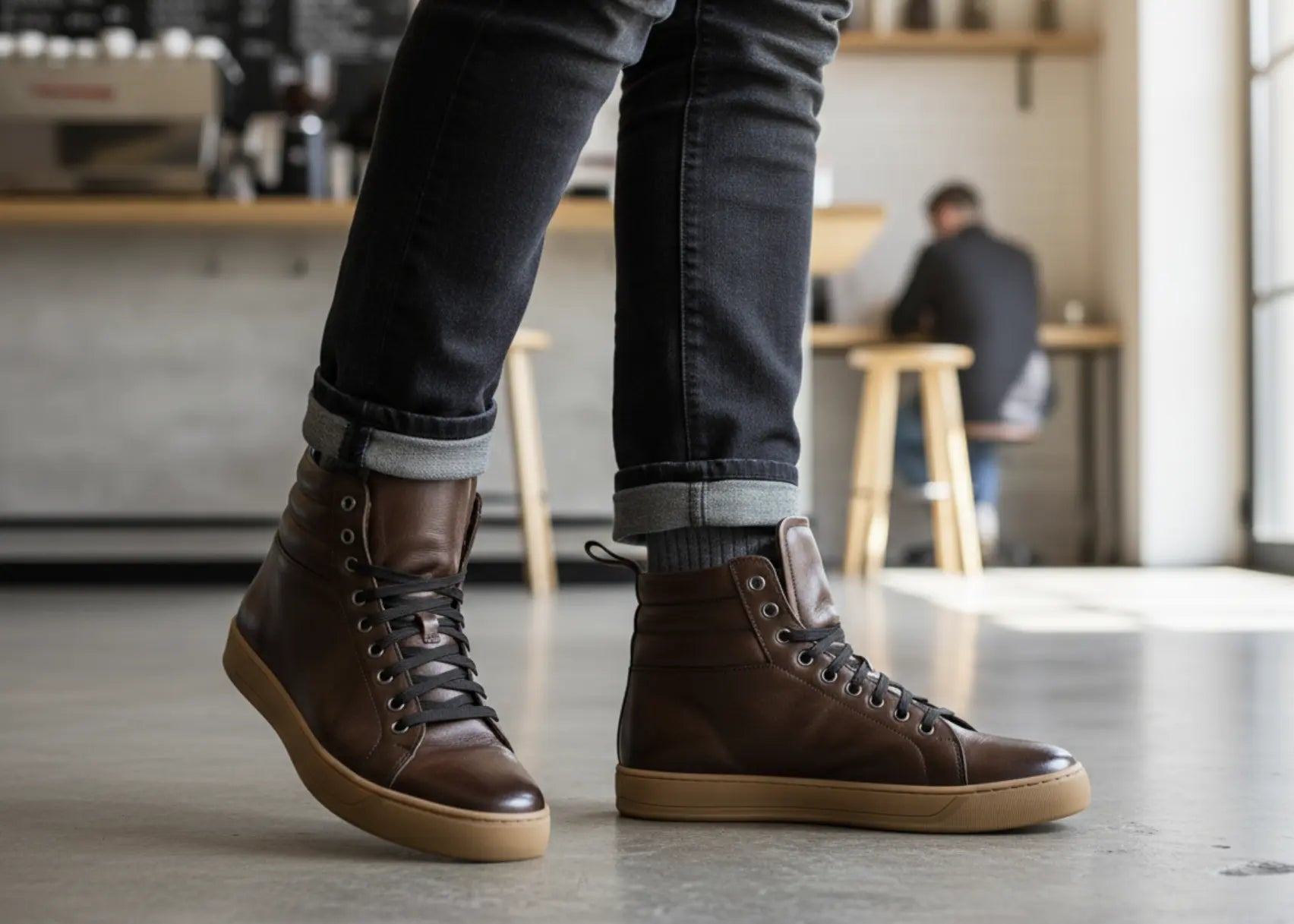 Sandro Barbera Boxer Brown Stringate Uomo Marrone