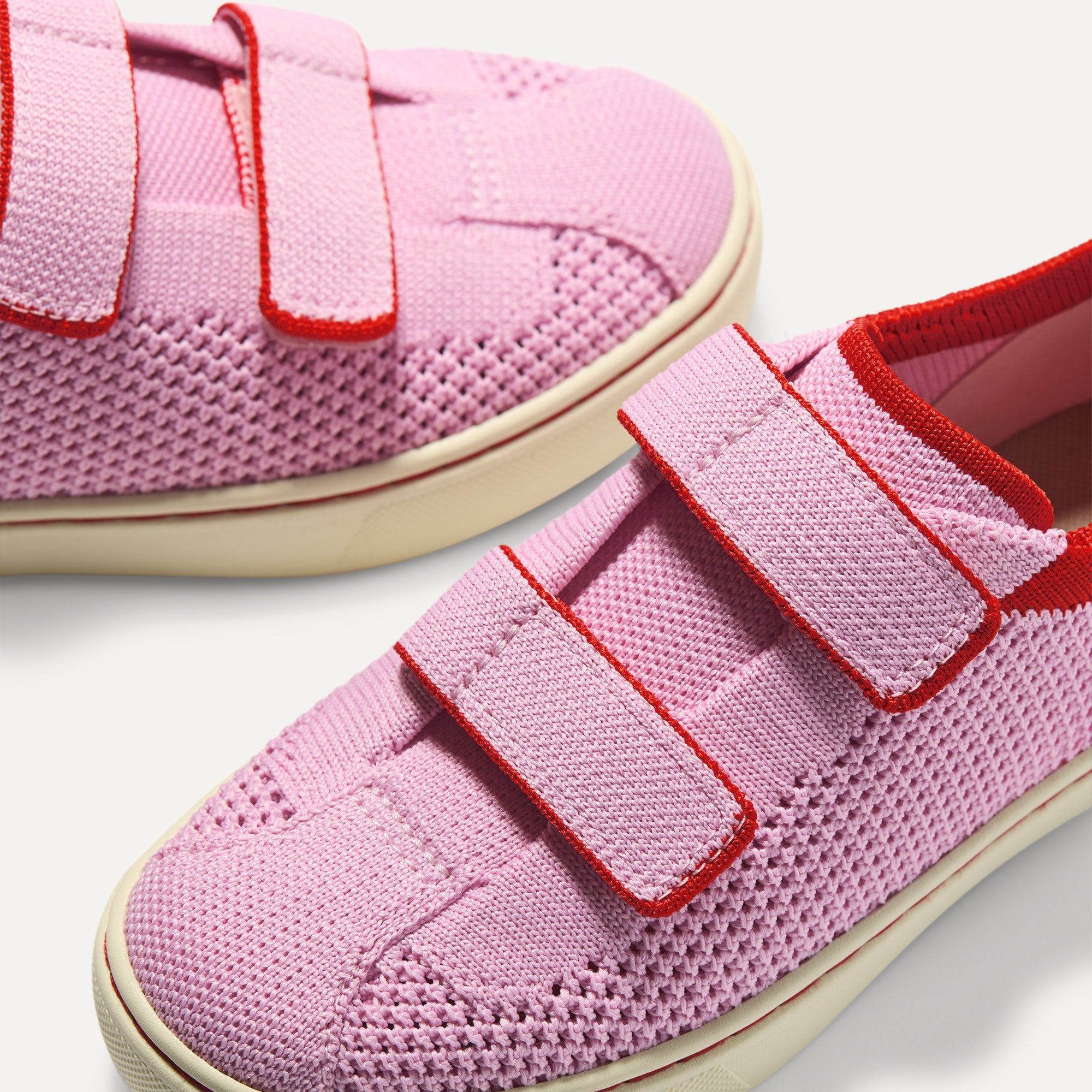 Rothy's The Kids Strap Sneaker scarpe bimba Tutu Open-Knit rosa