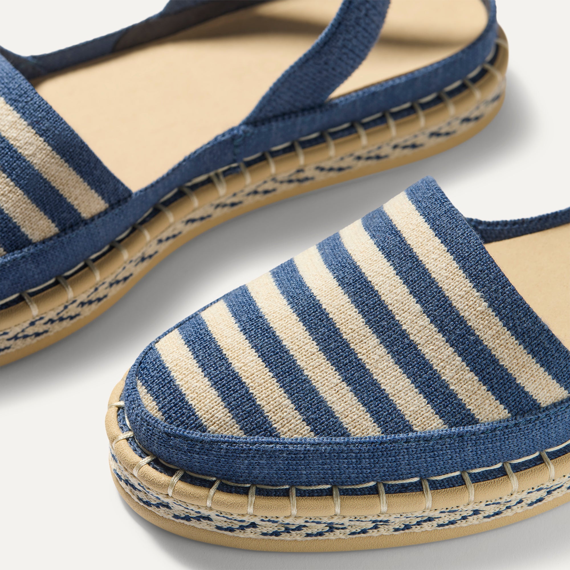 Rothy's The D'Orsay Espadrille ballerine donna Deep Sea Stripe