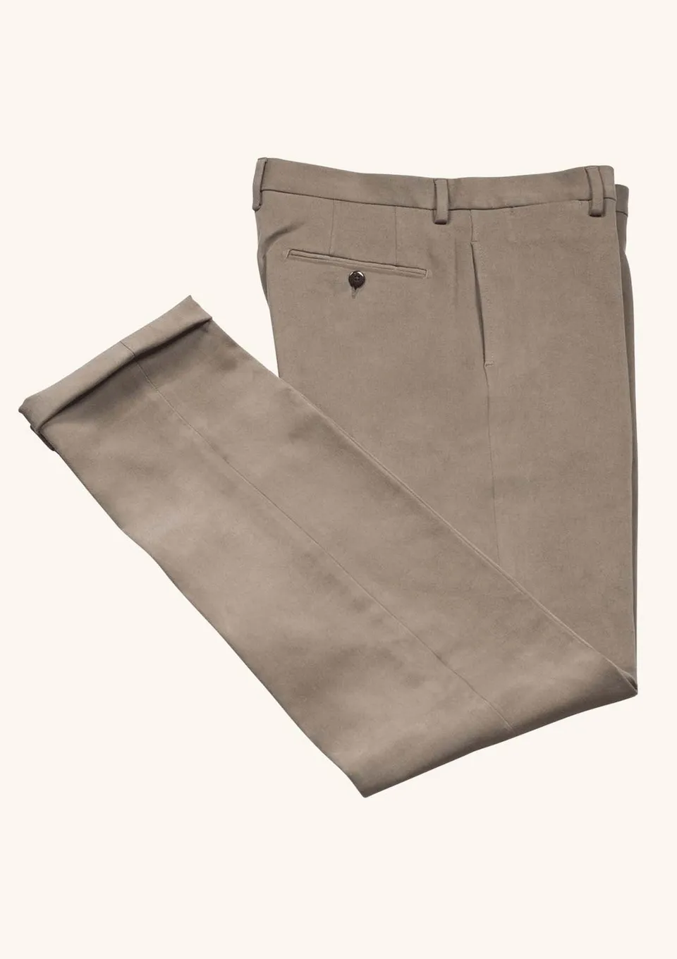 Stefano Bemer Trousers SV3065 pantaloni cotone taupe