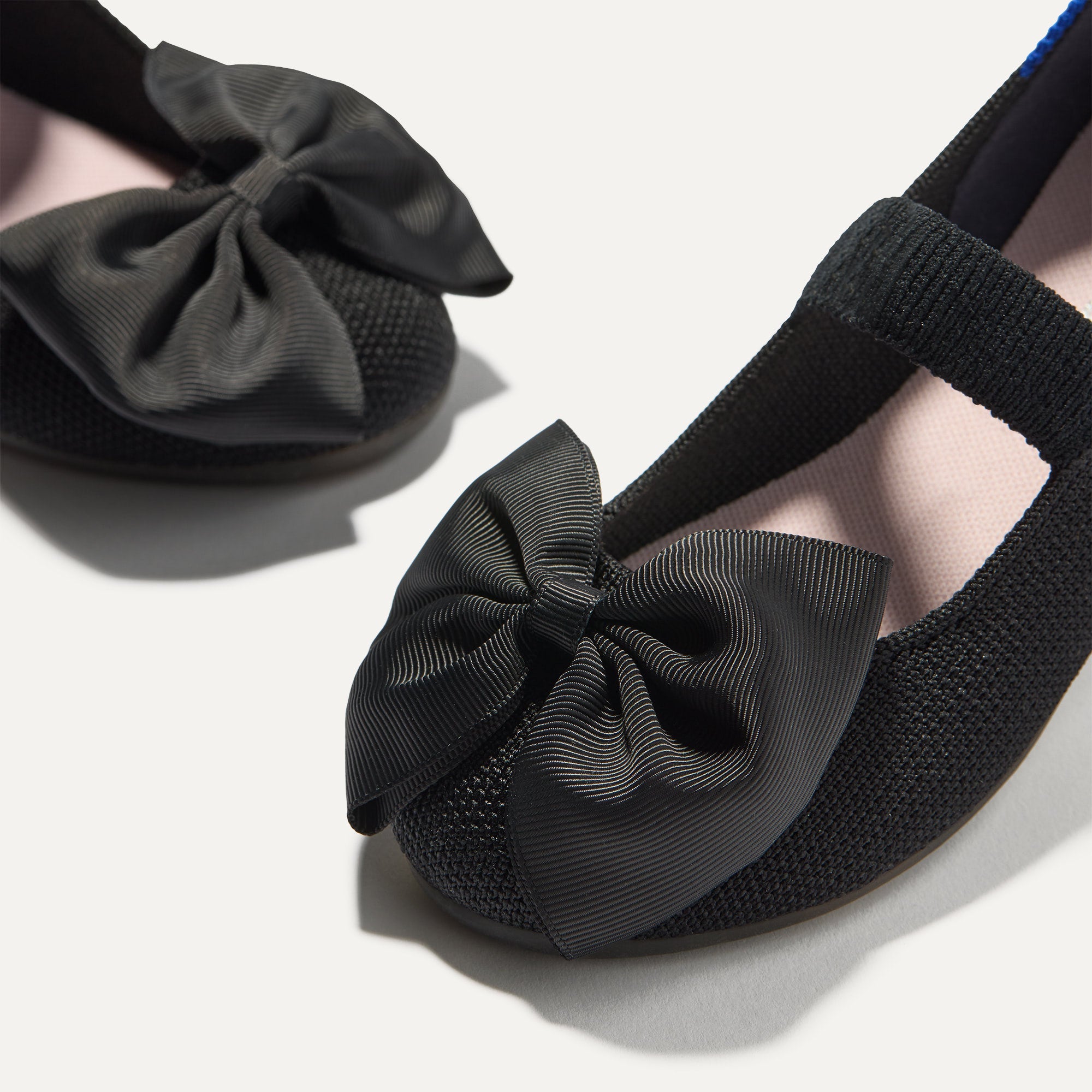 Rothy's Big Bow Mary Jane ballerine bambina nero fiocco