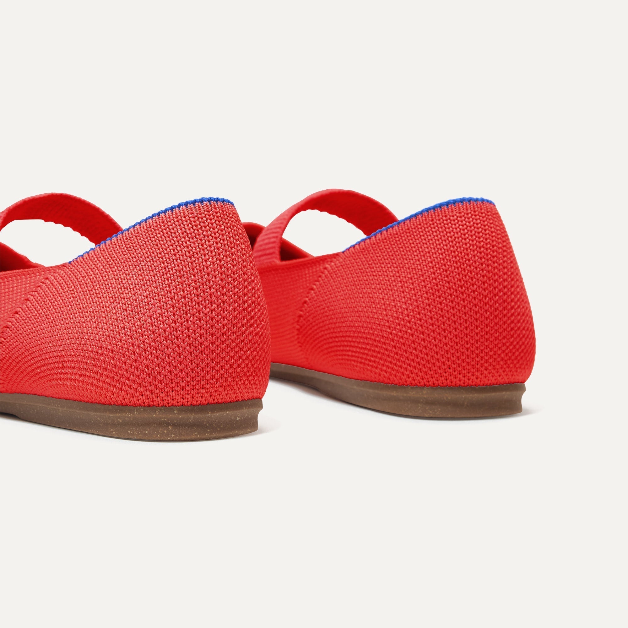Rothy's The Kids Mary Jane ballerine bambina Glamour Red rosse