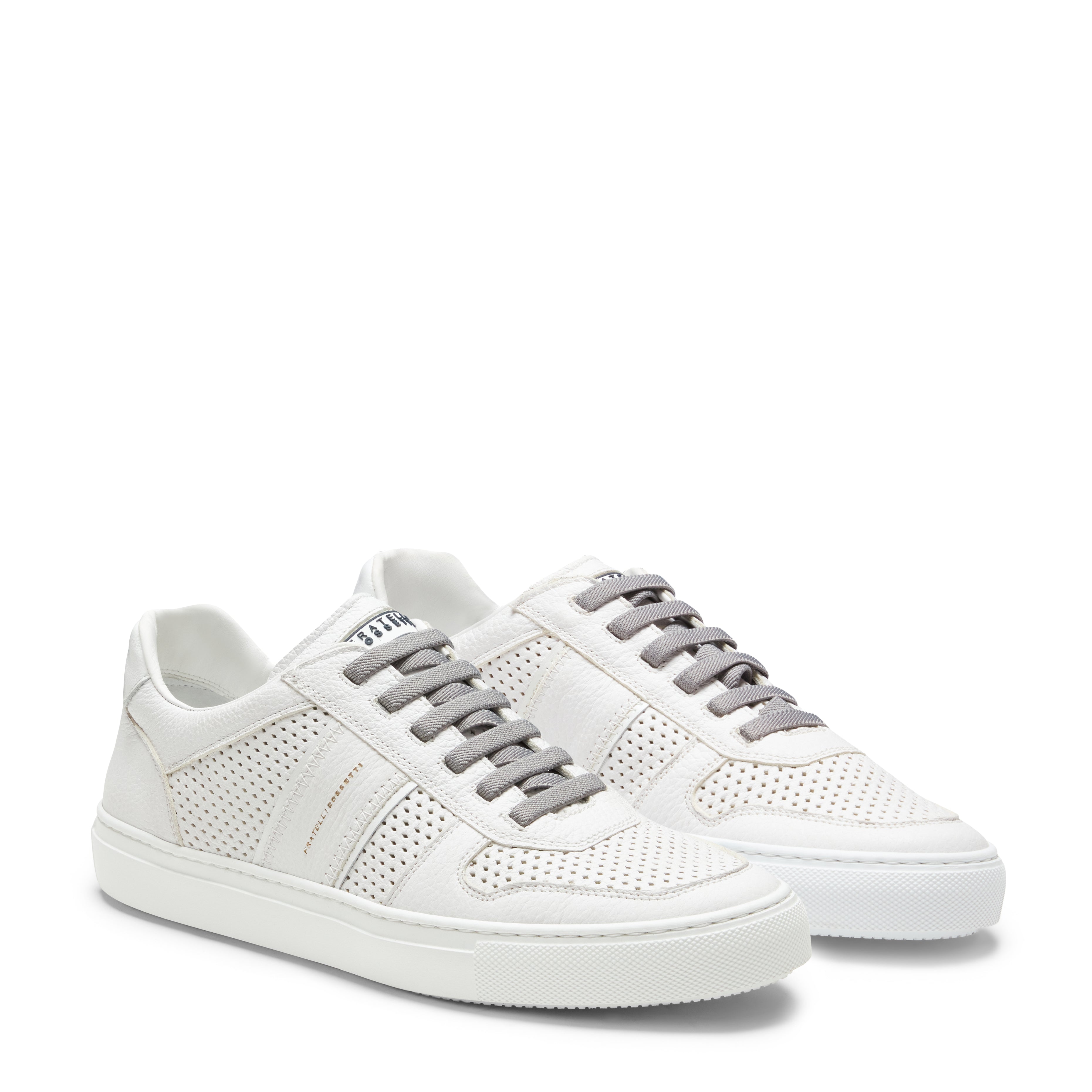 F.lli Rossetti 47399 sneakers bianche pelle traforata