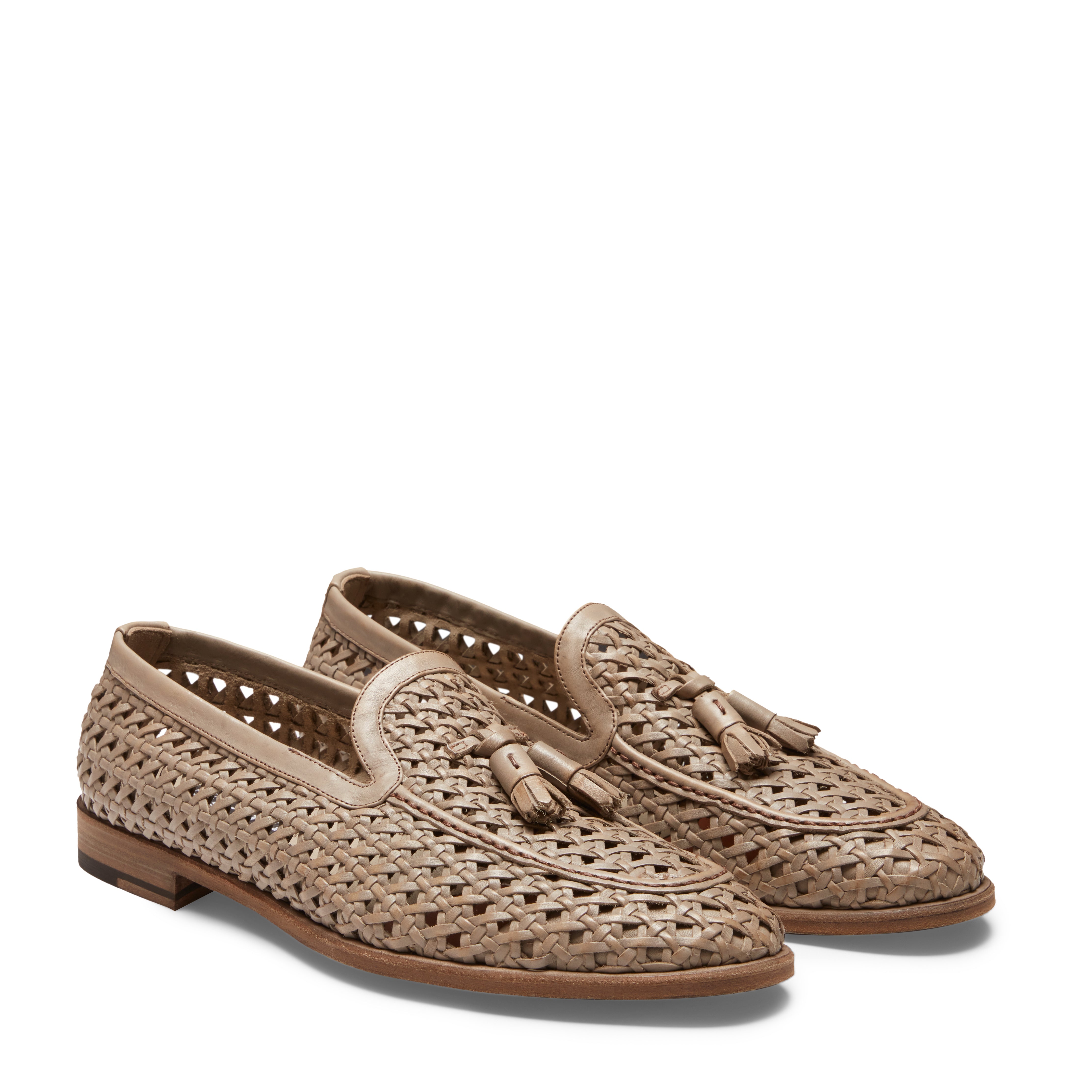F.lli Rossetti Brera 14296 Mocassino Uomo Intrecciato Oliva