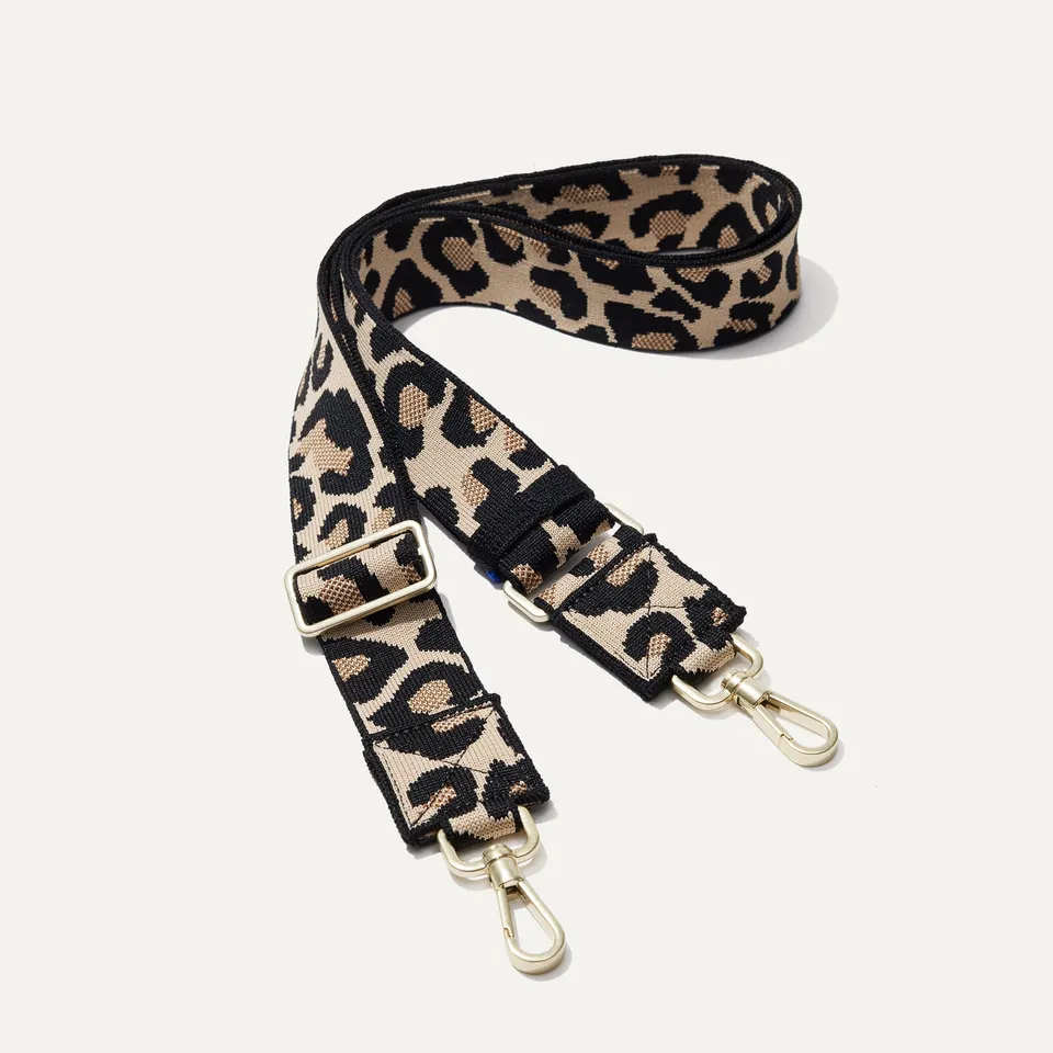 Rothy's The Crossbody Strap tracolla borsa Desert Cat leopardata