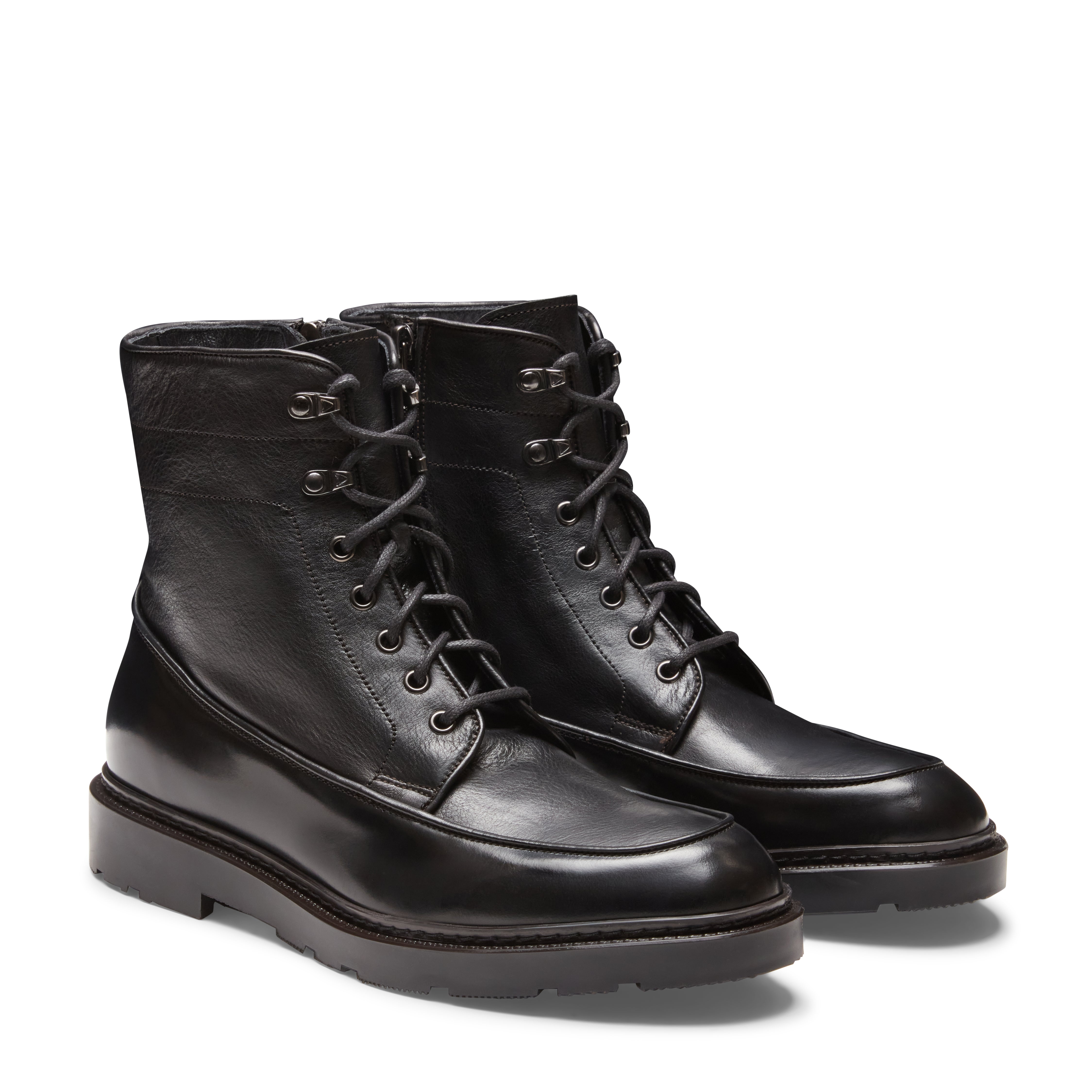 F.lli Rossetti 47474 Polacco Uomo Nero Stringato Pelle