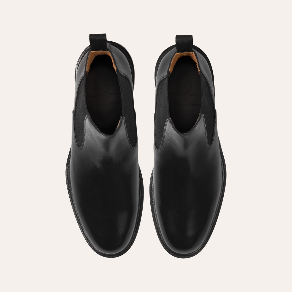 Dellovo Leonetti Chelsea Boot Uomo Vitello Nero