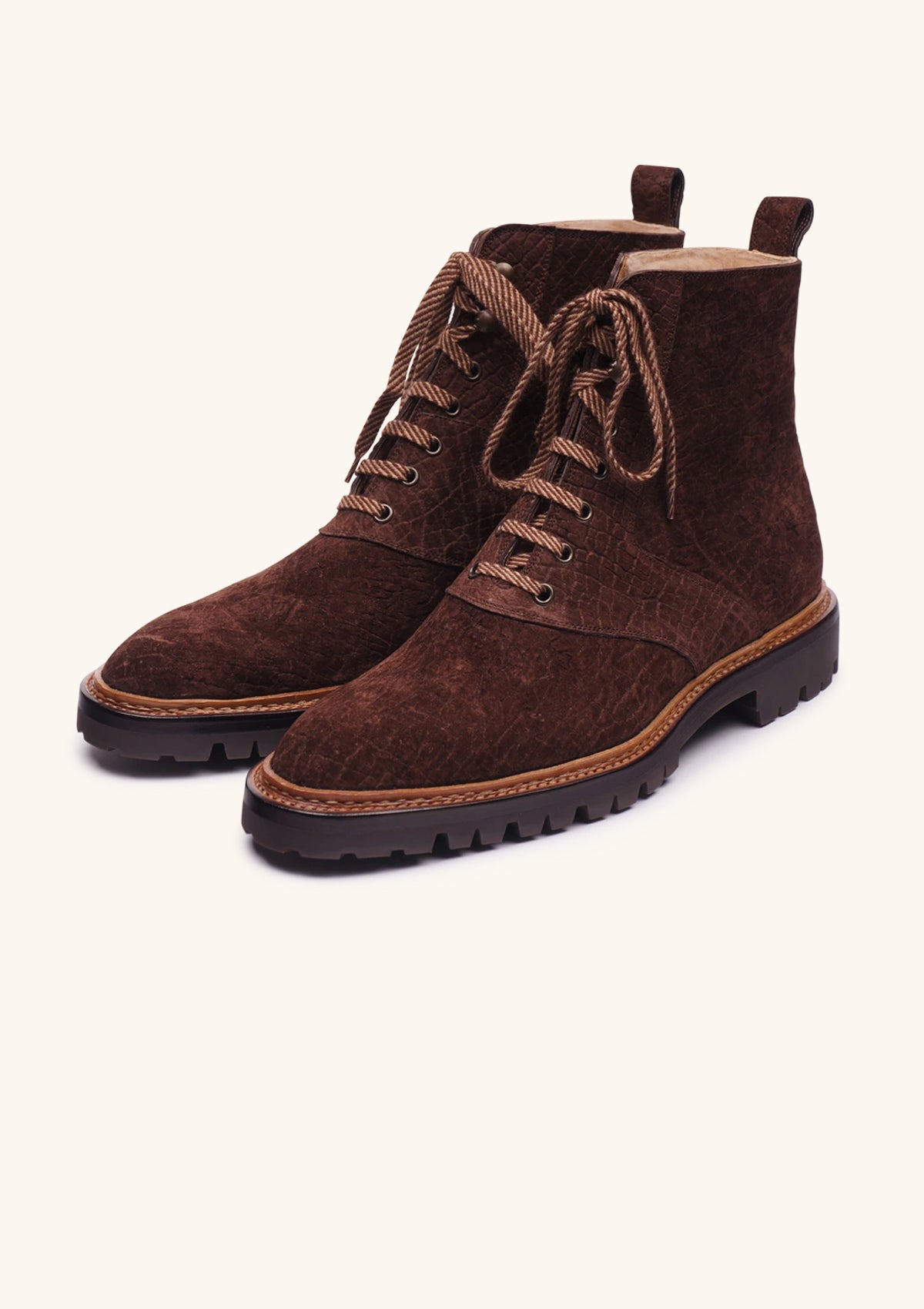 Stefano Bemer Boots C7500V2 stivali pelle marrone 43