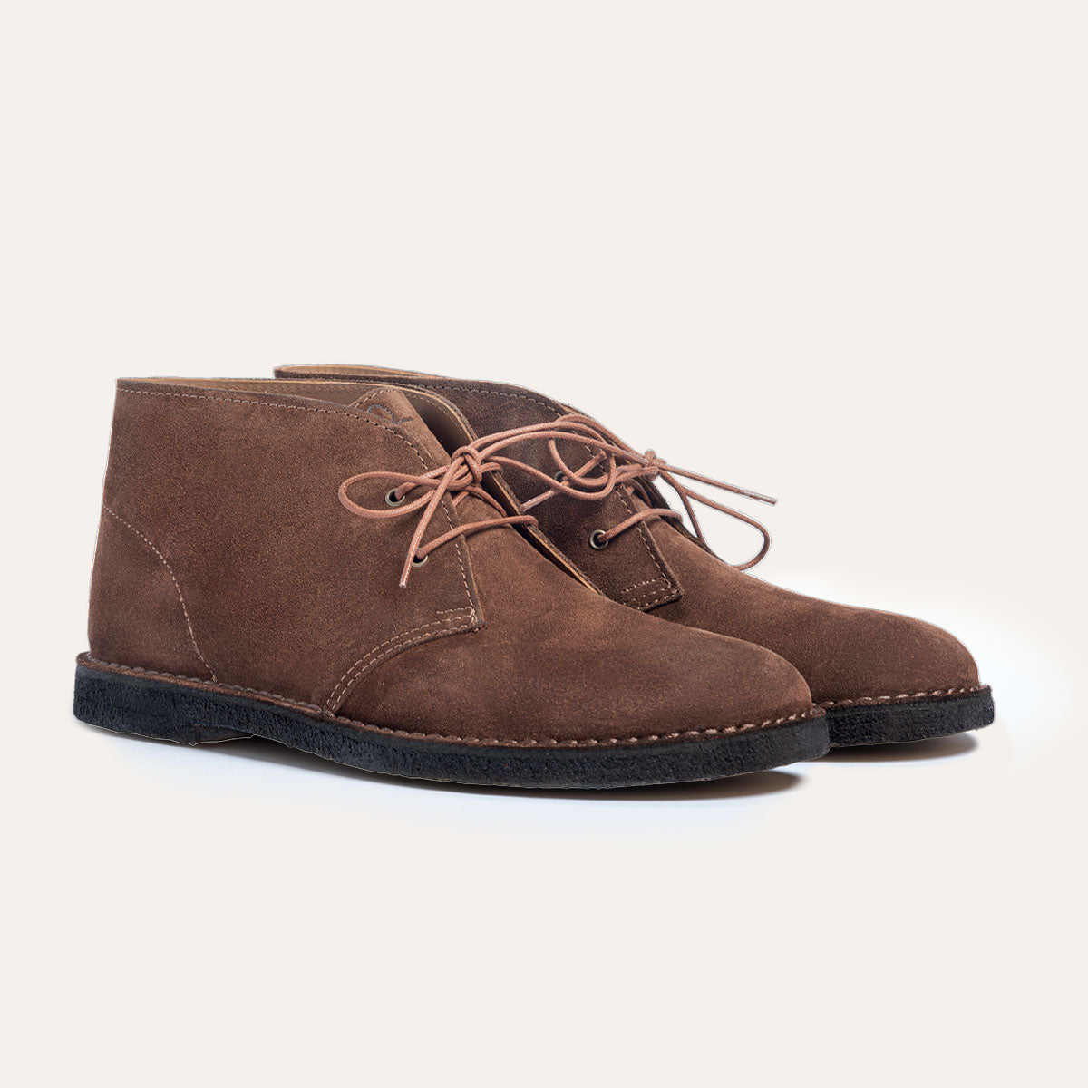 Dellovo Cardon desert boot camoscio cognac