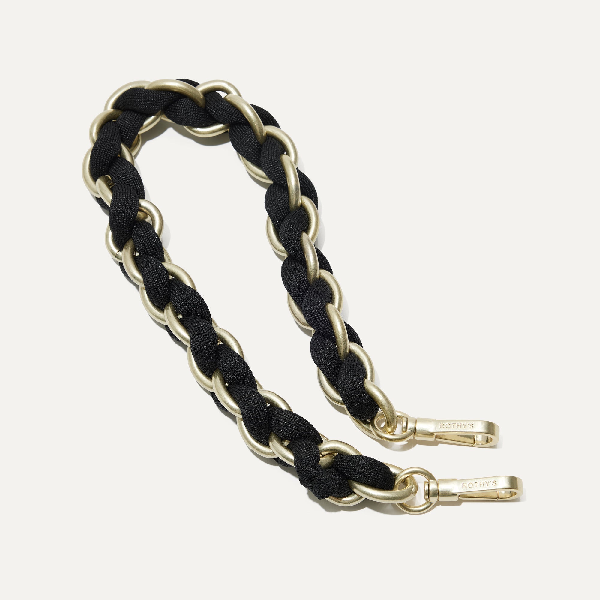 Rothy's The Shoulder Strap tracolla Black Chain catena nera
