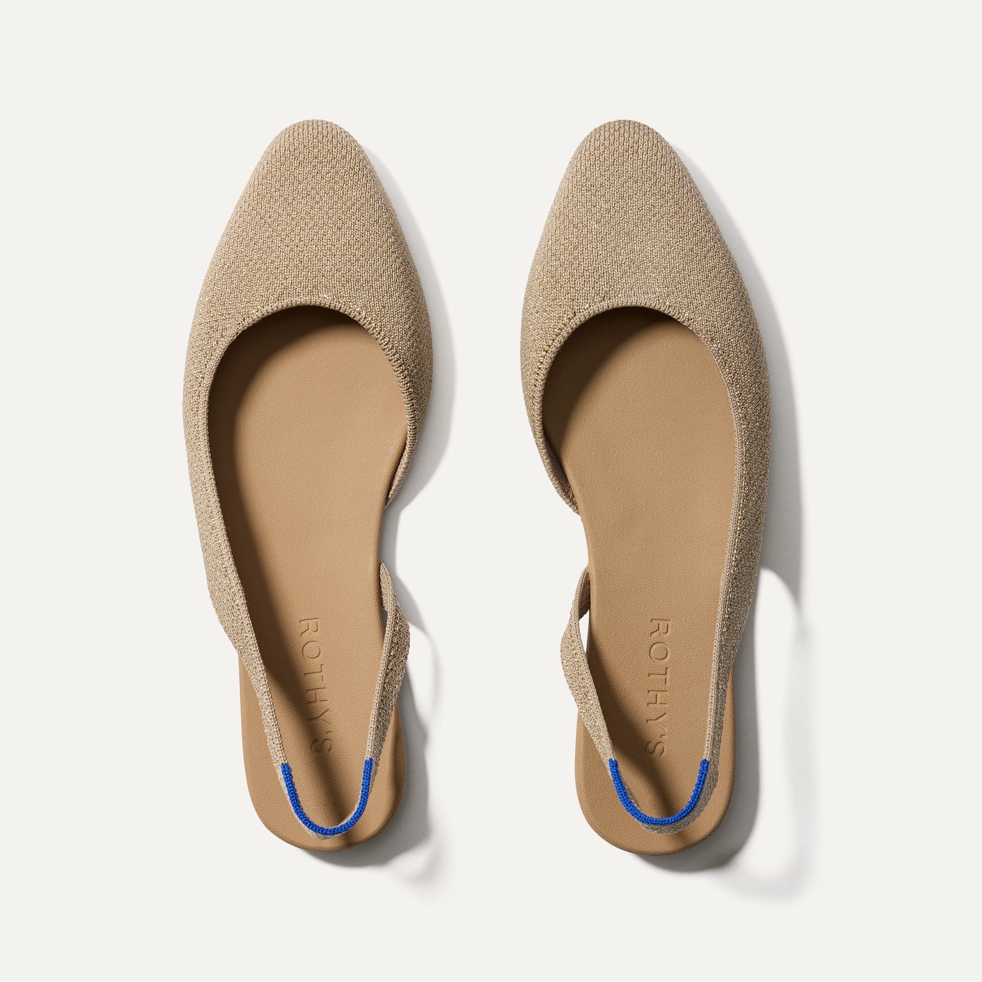 Rothy's The Almond Slingback ballerine Torta Marrone