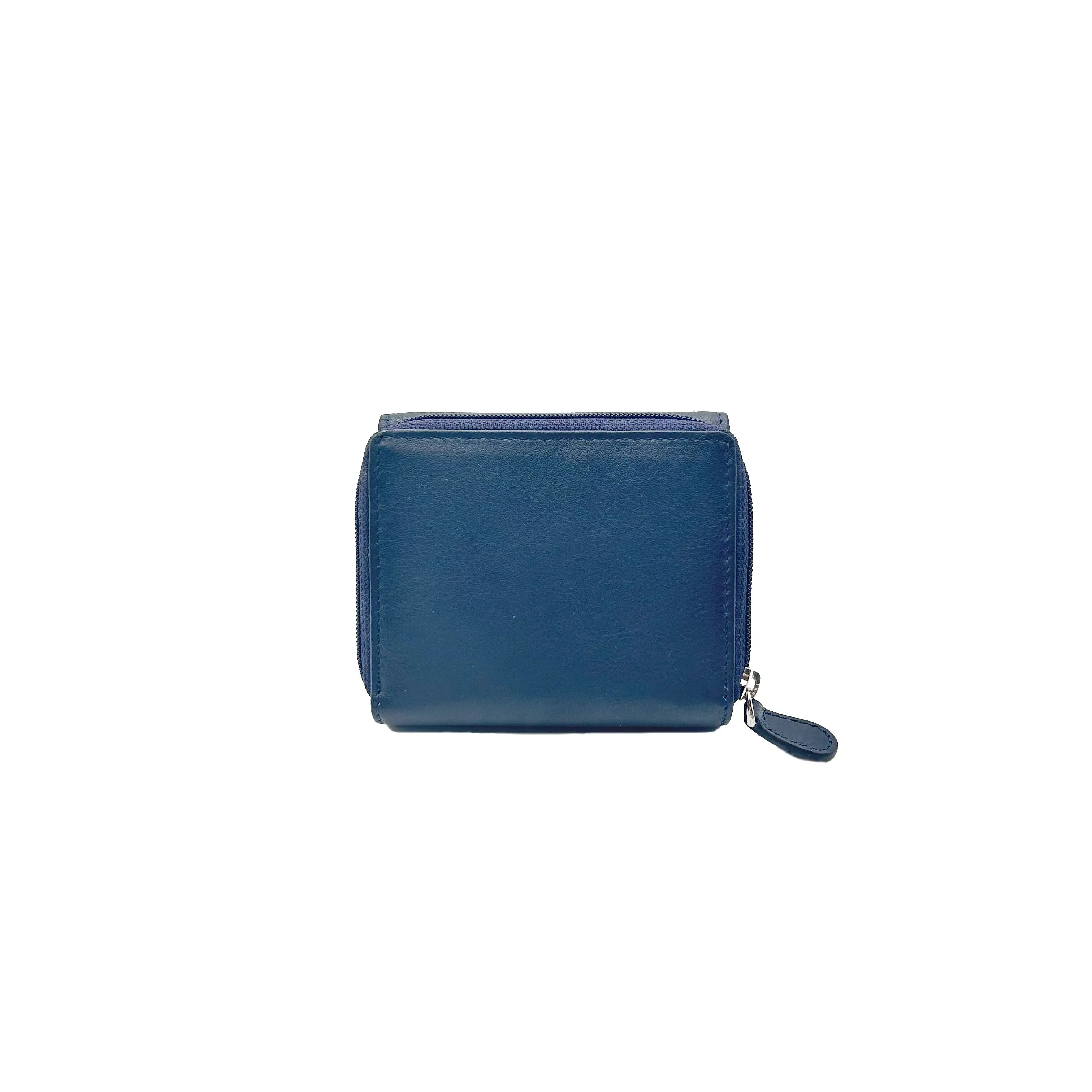 Sandro Barbera & Figli 8846 portafoglio donna blu royal piccolo