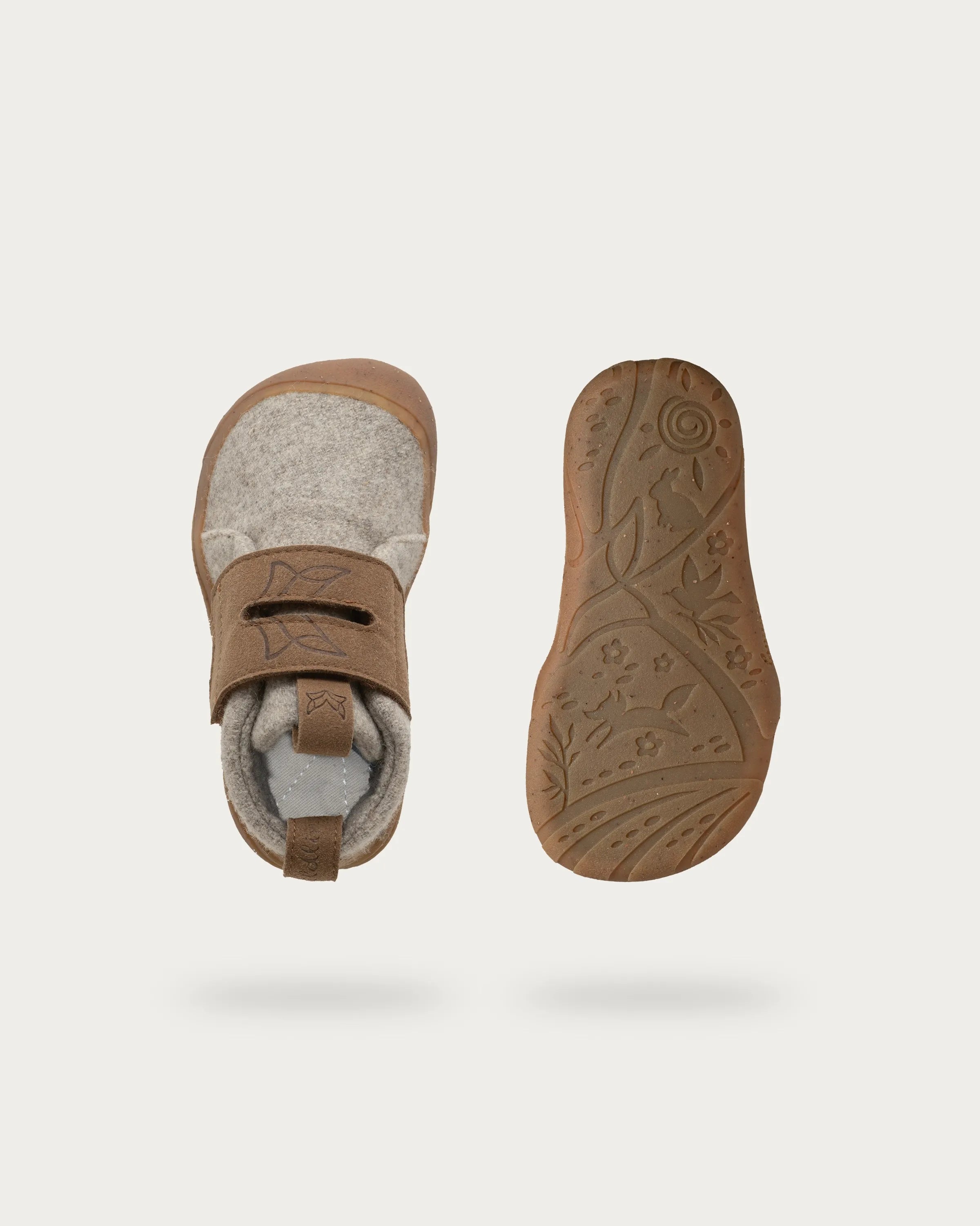Wildling Shoes Ullig sand scarpette bimbo lana strappo