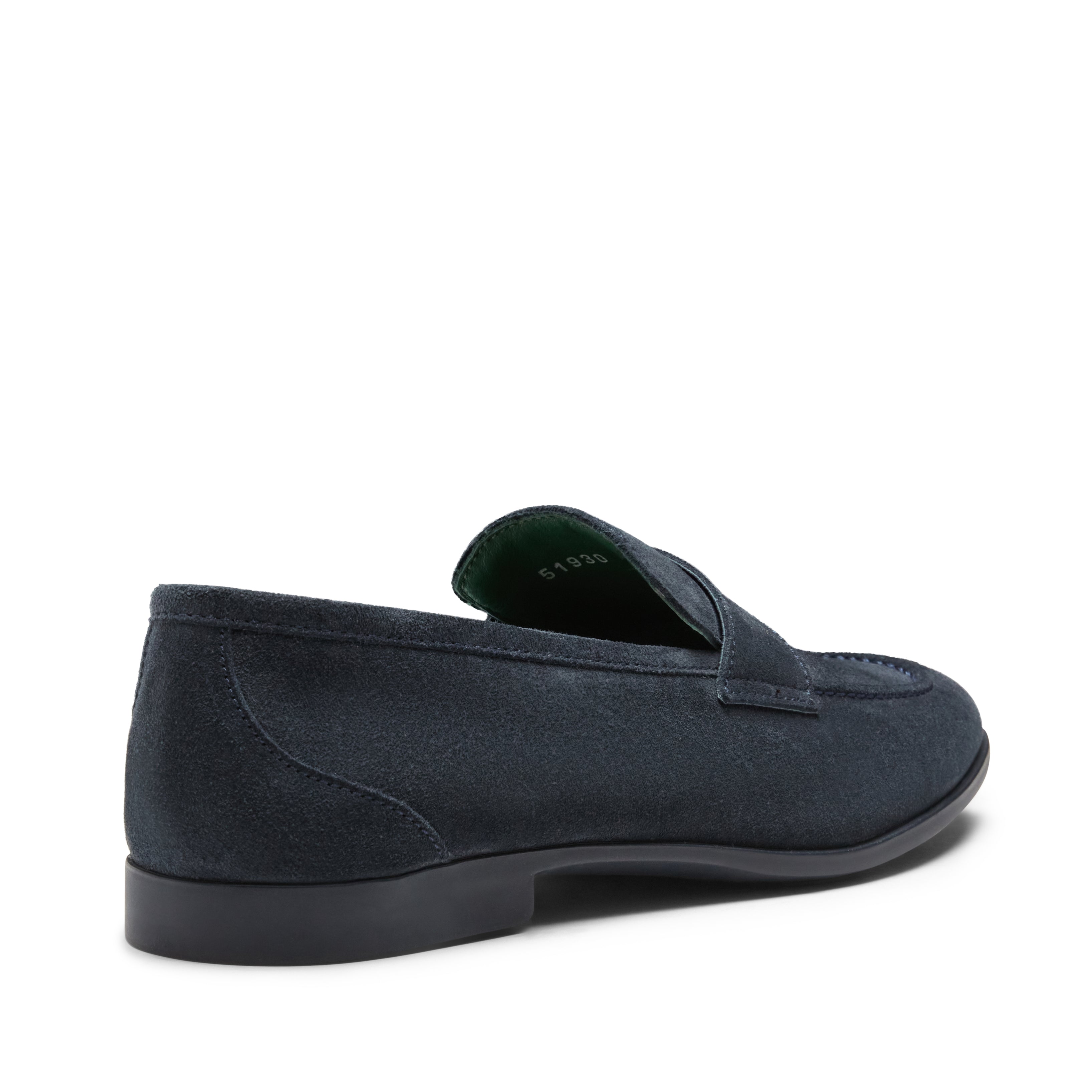 F.lli Rossetti Mocassino Yacht 51930 suede blu uomo