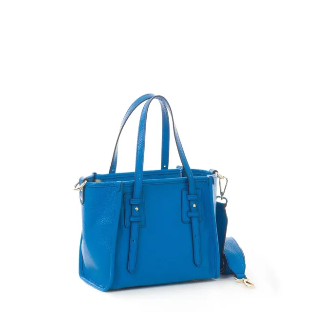 Sandro Barbera C20 Bluette borsa pelle bottalata blu
