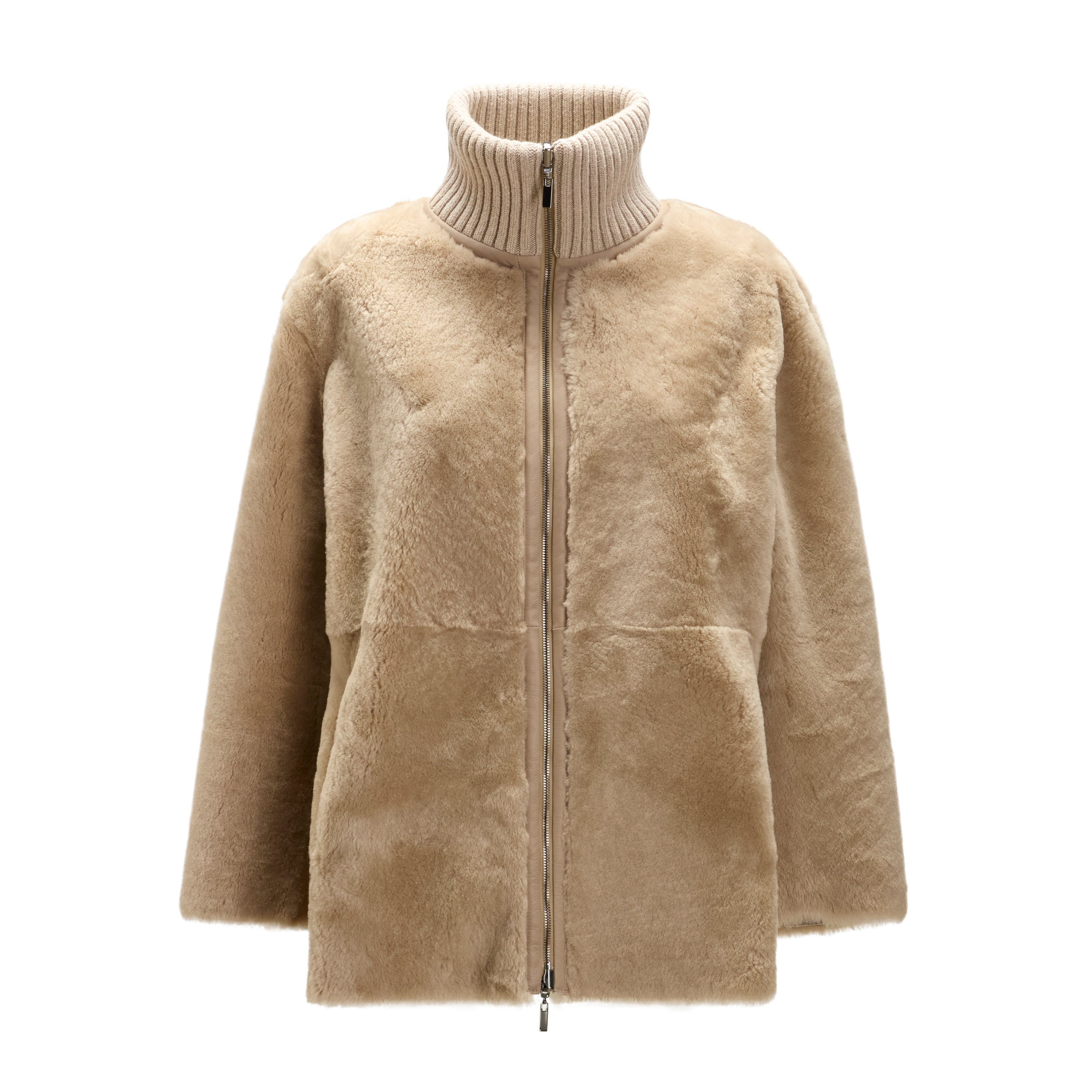 F.lli Rossetti Cappotto Shearling Reversibile Sabbia 98416