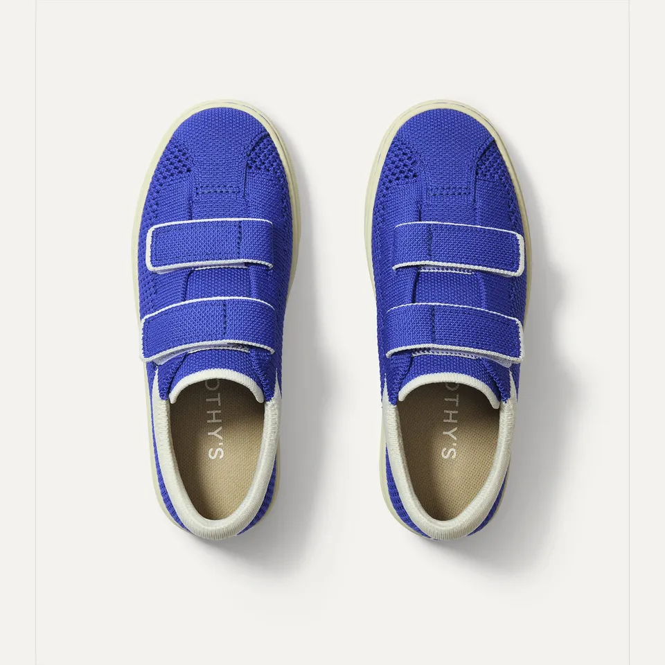 Rothy's Kids Strap Sneaker sneaker Blue Raspberry 28