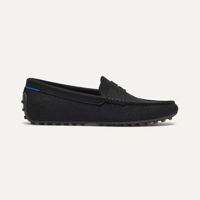 Rothy's The Men's Driver mocassini uomo Black nero knit